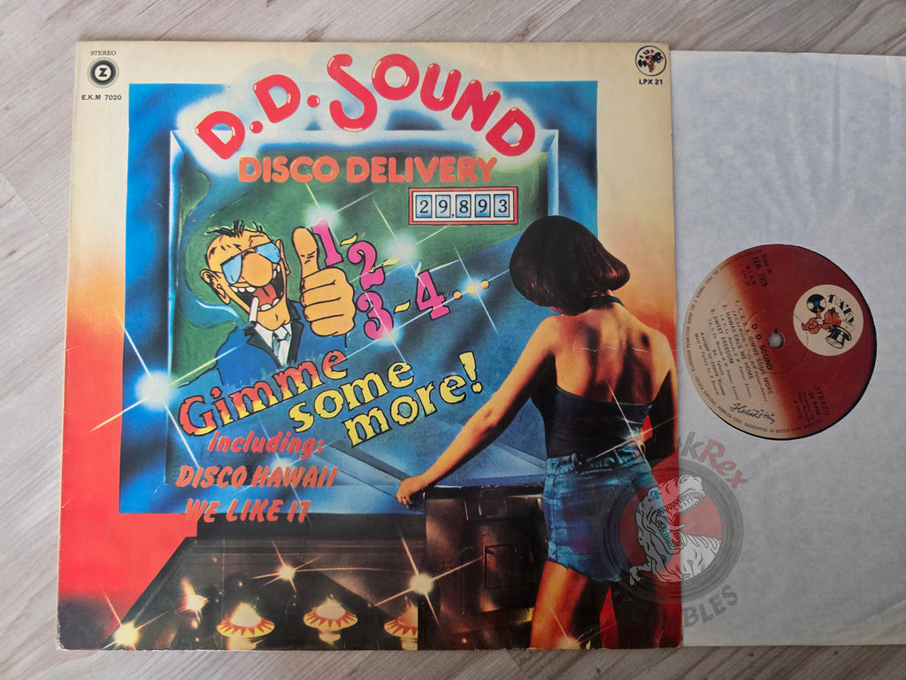 D.D. Sound – 1-2-3-4… Gimme Some More! Turkish Pressing Vinyl Turkey Edition