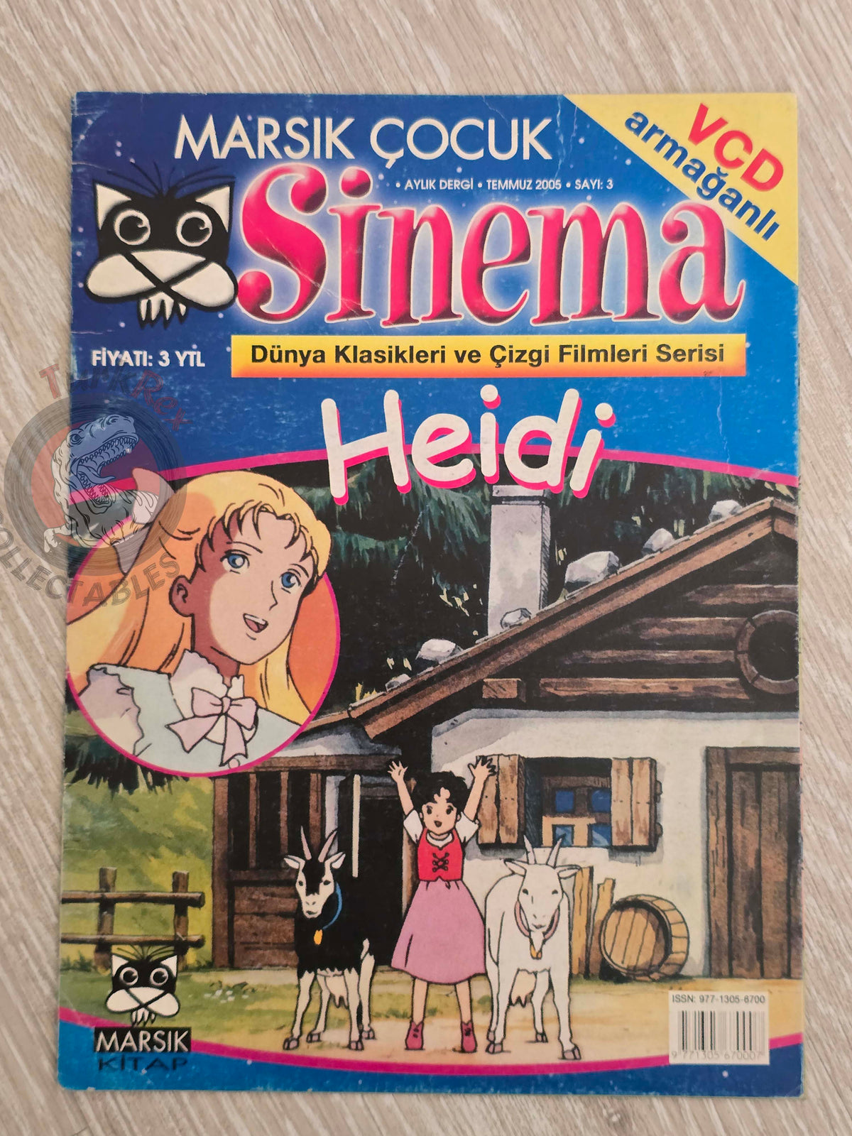 Johanna Spyri – Heidi 2005 Turkish Book Turkey Illustrated