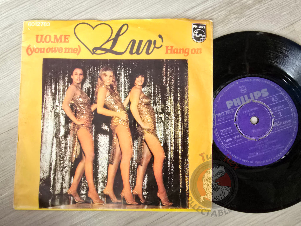 Luv – U.O.Me (You Owe Me) 7" Turkish Pressing Vinyl Turkey Edition