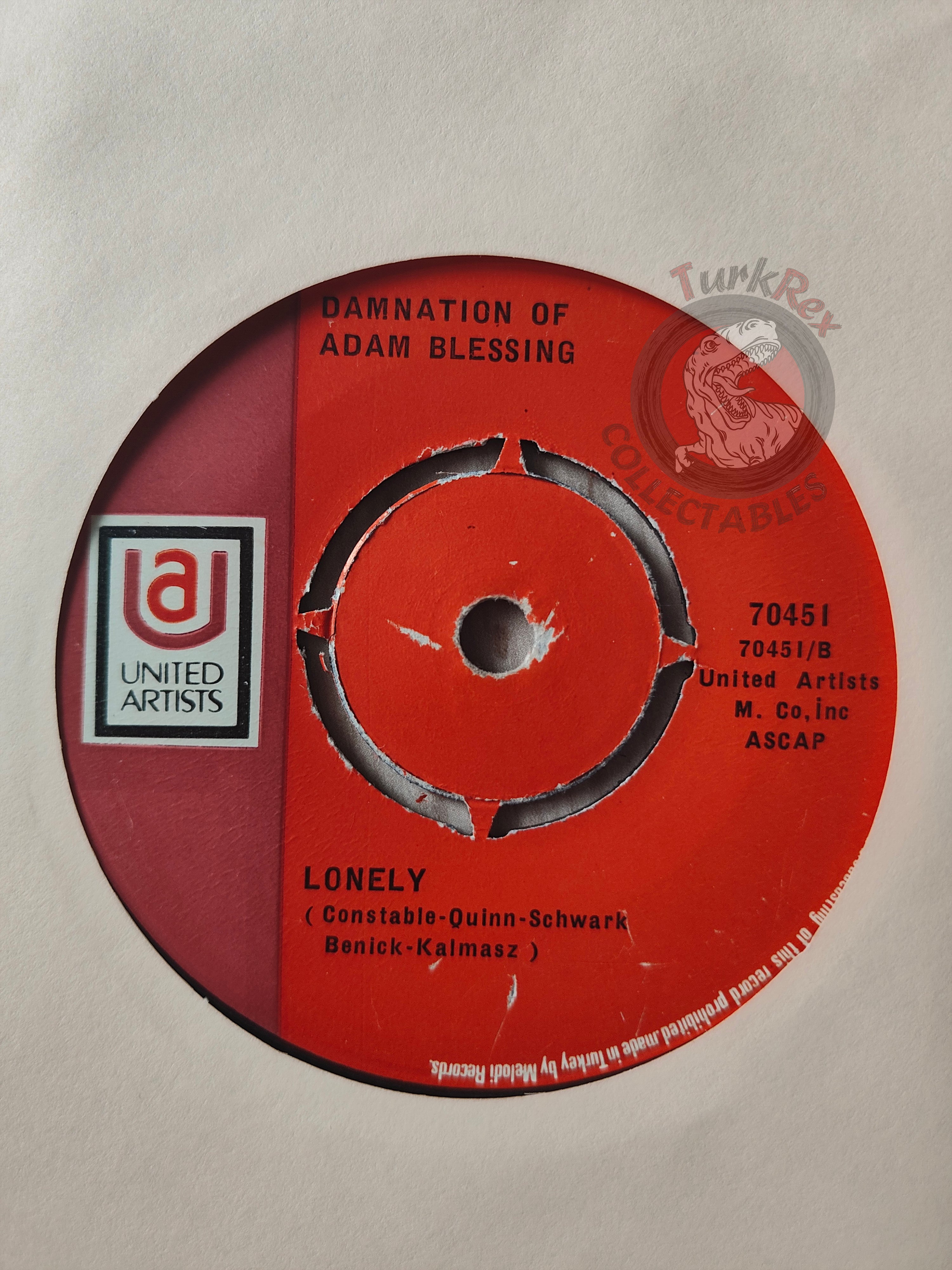Damnation Of Adam Blessing – Last Train To Clarksville 7" Turkish Pressing Vinyl Turkey Edition