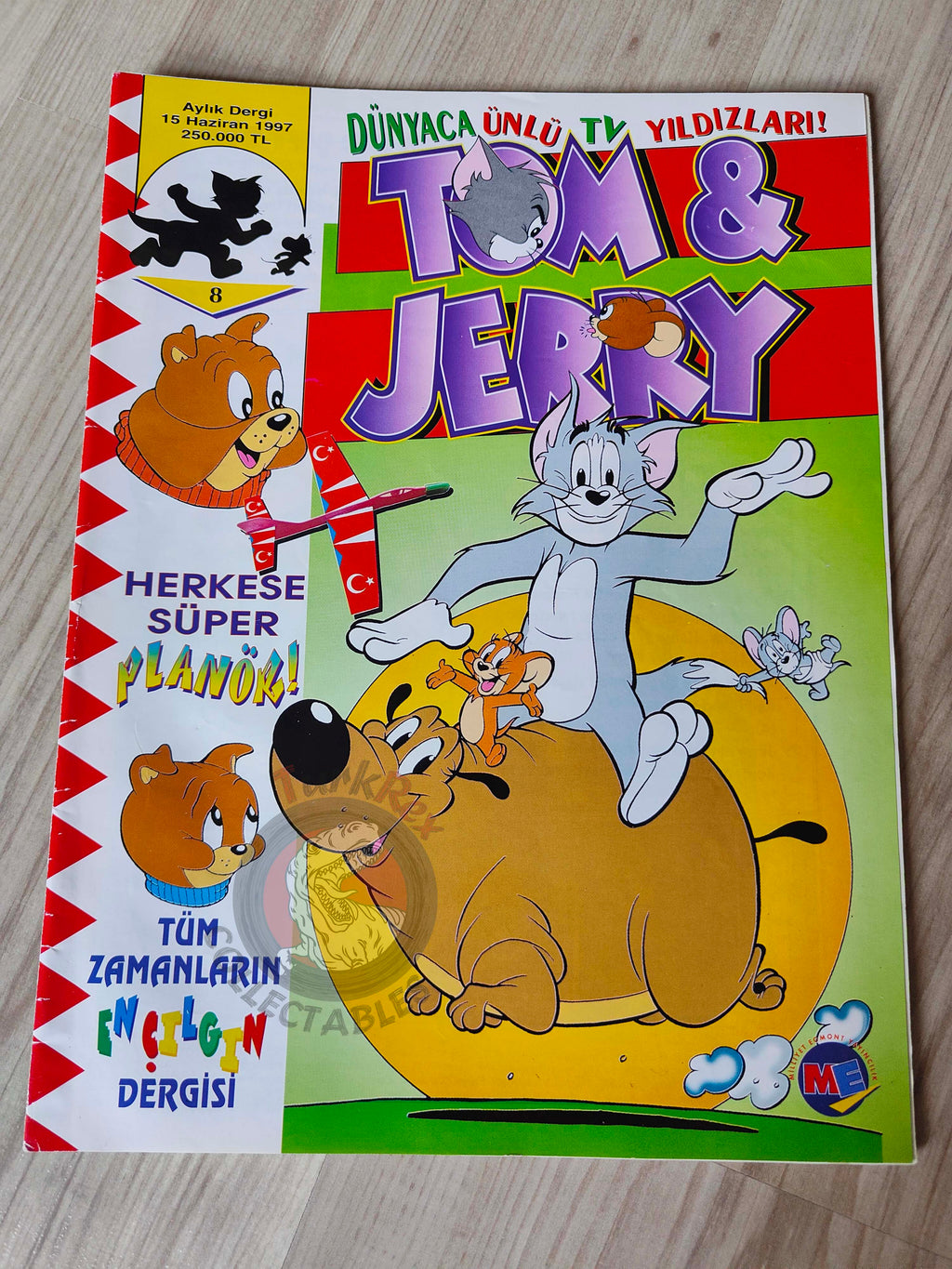 Tom & Jerry Magazine #8 1997 Turkish Comic Turkey Spike and Tyke