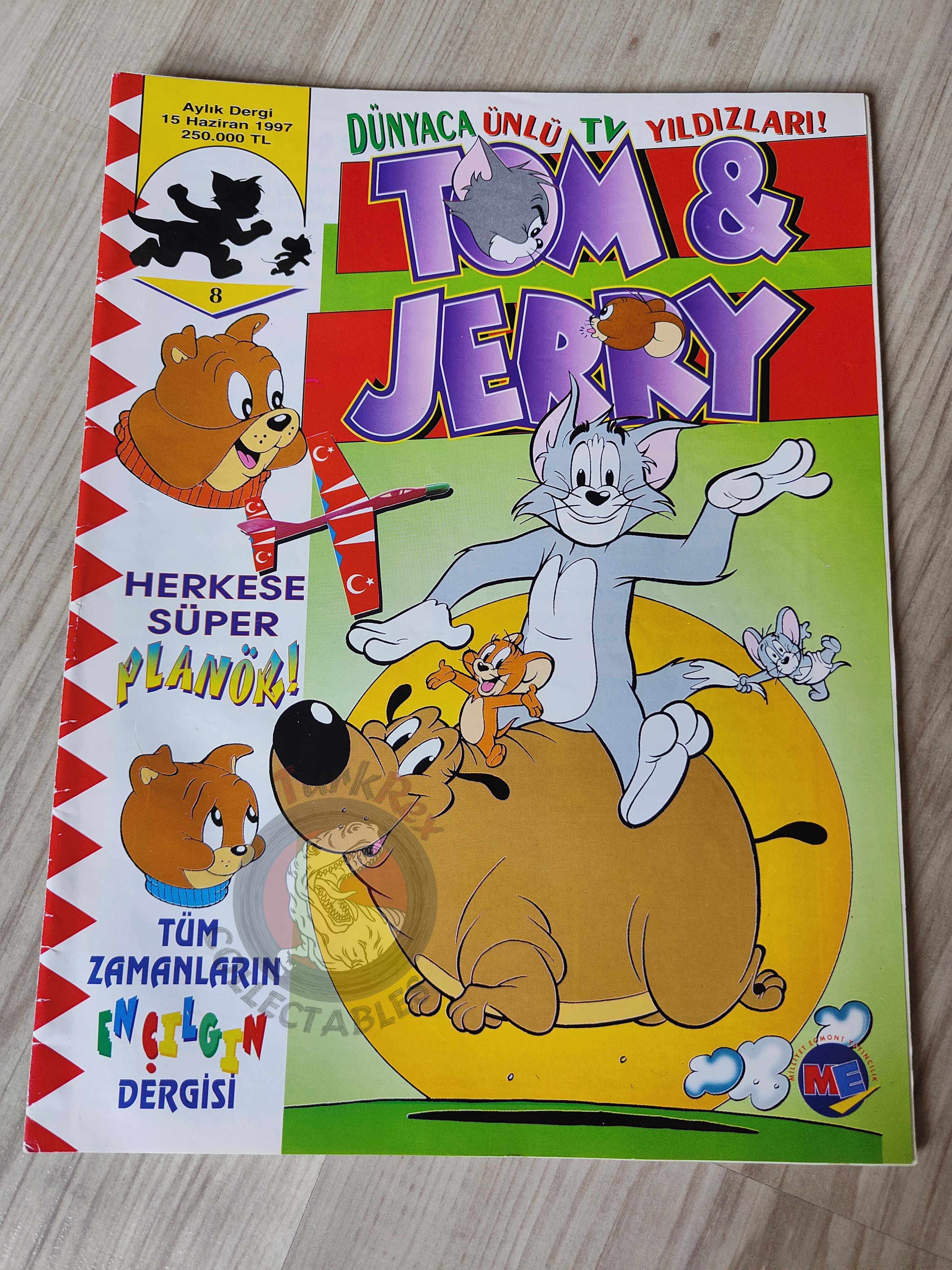 Tom & Jerry Magazine #8 1997 Turkish Comic Turkey Spike and Tyke