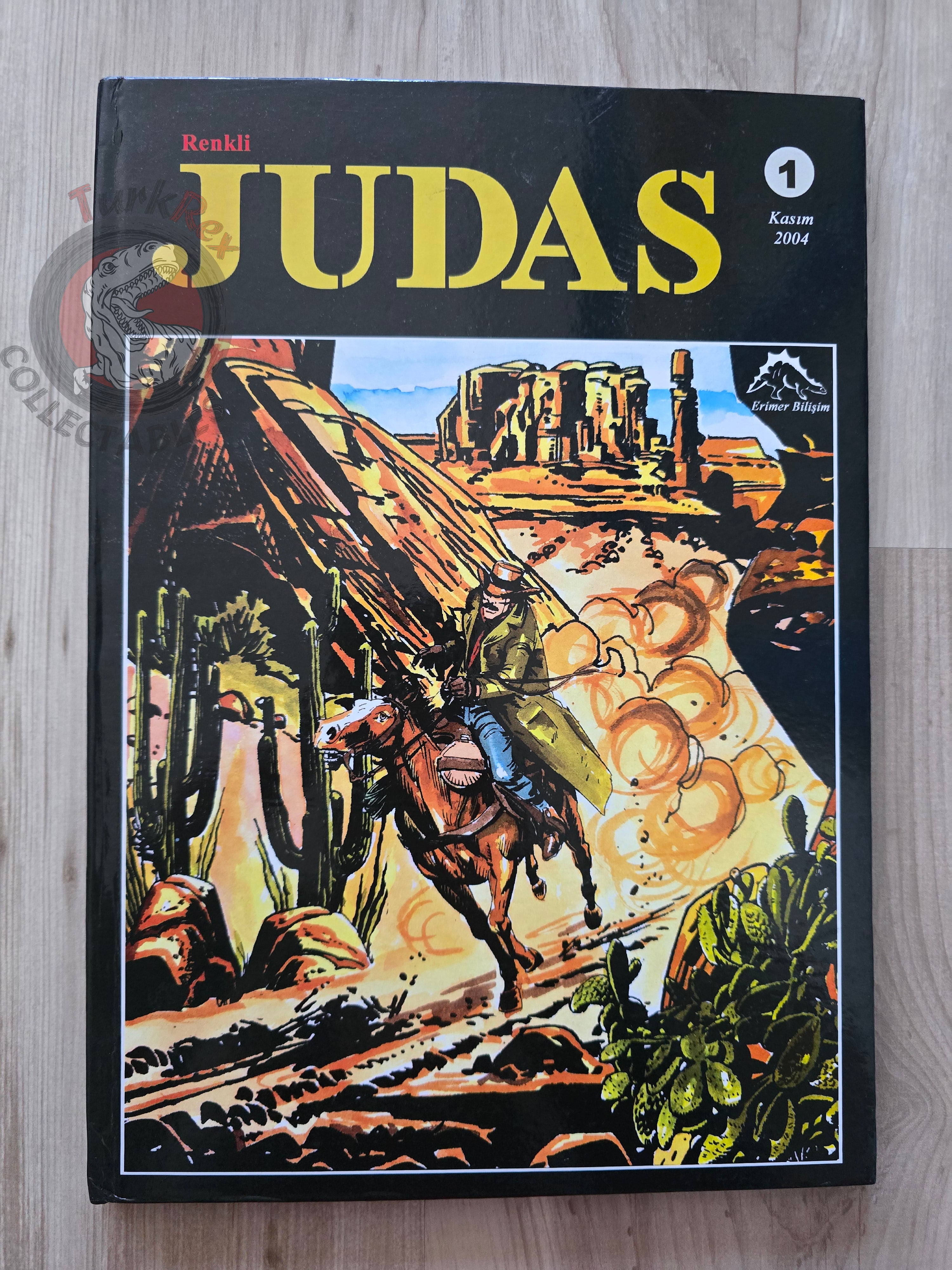 Judas #1 Turkish Hardcover Comic Turkey La croce fiammeggiante #4