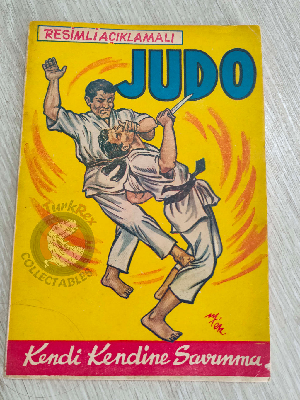 Eric Dominy – Illustrated Martial Arts 1973 Turkish Book Turkey Illustrated Judo