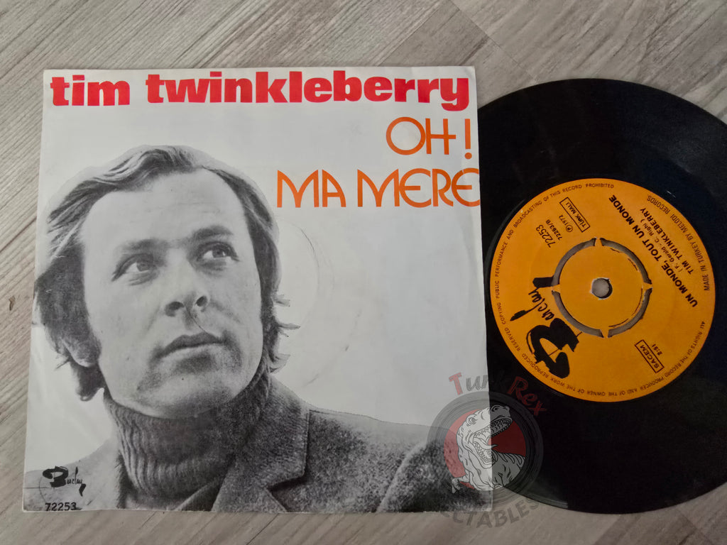 Tim Twinkleberry – Oh! Ma Mere 7" Turkish Pressing Vinyl Turkey Edition