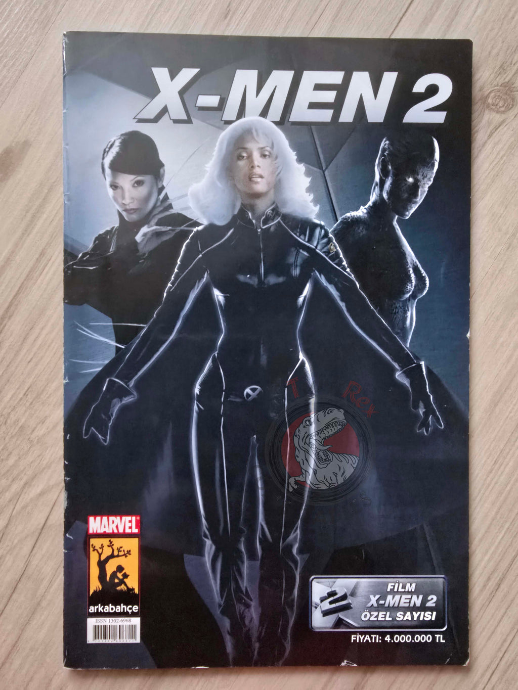 X-Men X2: The Movie 2003 Turkish Comic Turkey Official Movie Adaption