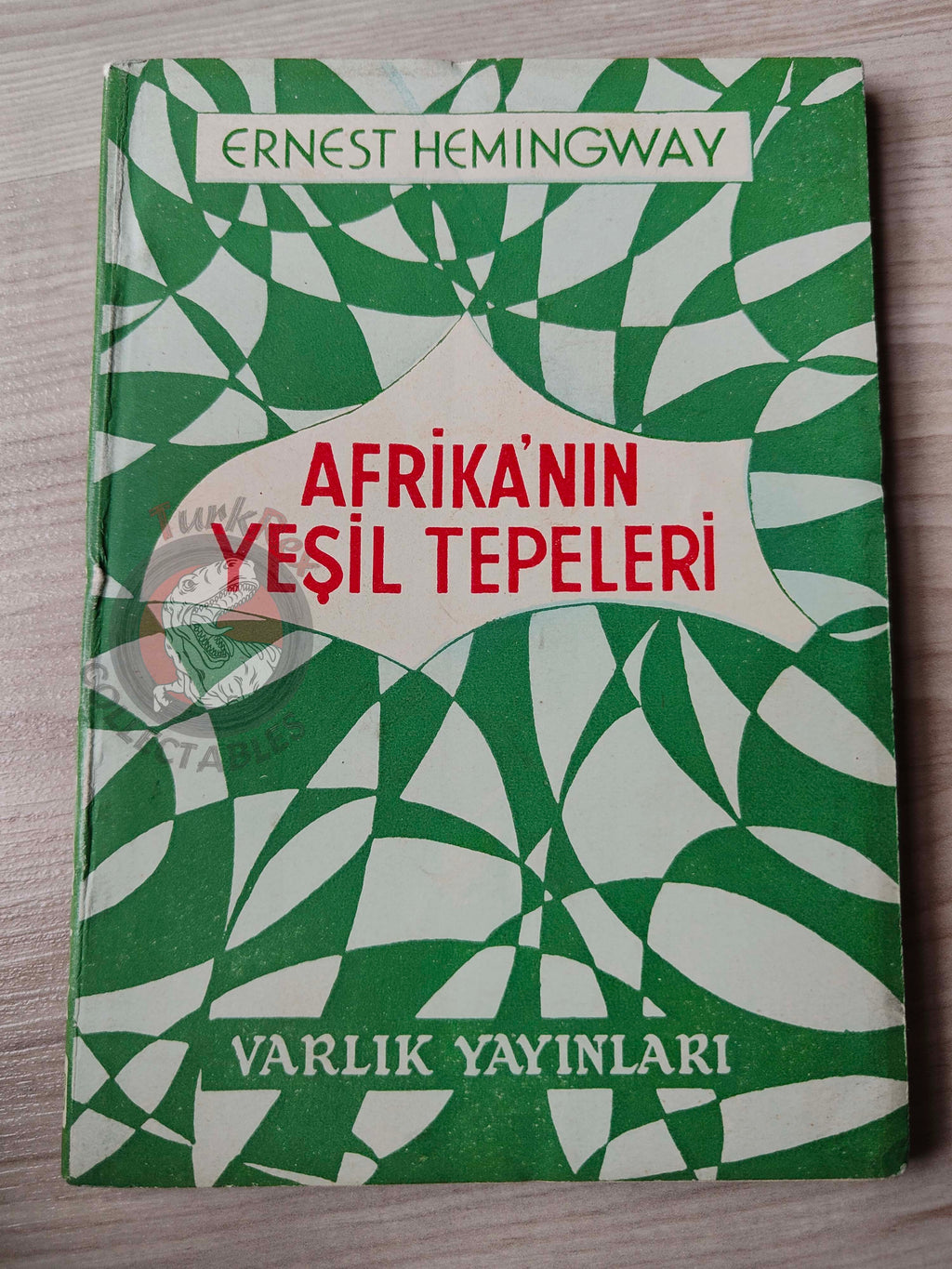 Ernest Hemingway – Green Hills of Africa 1955 1st Turkish Book Turkey