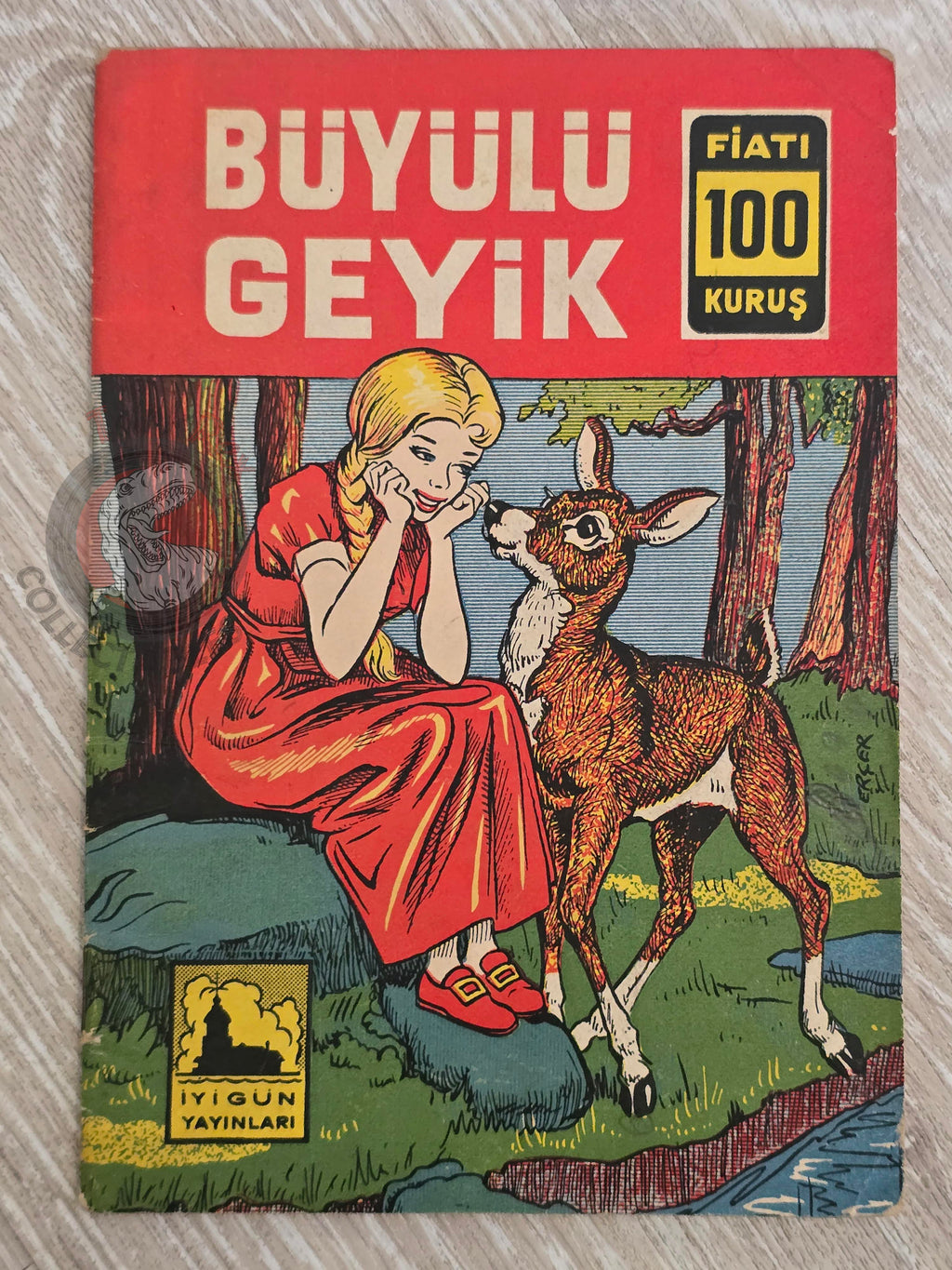 Grimm Brothers – Brother and Sister 1961 Turkish Book Turkey Illustrated
