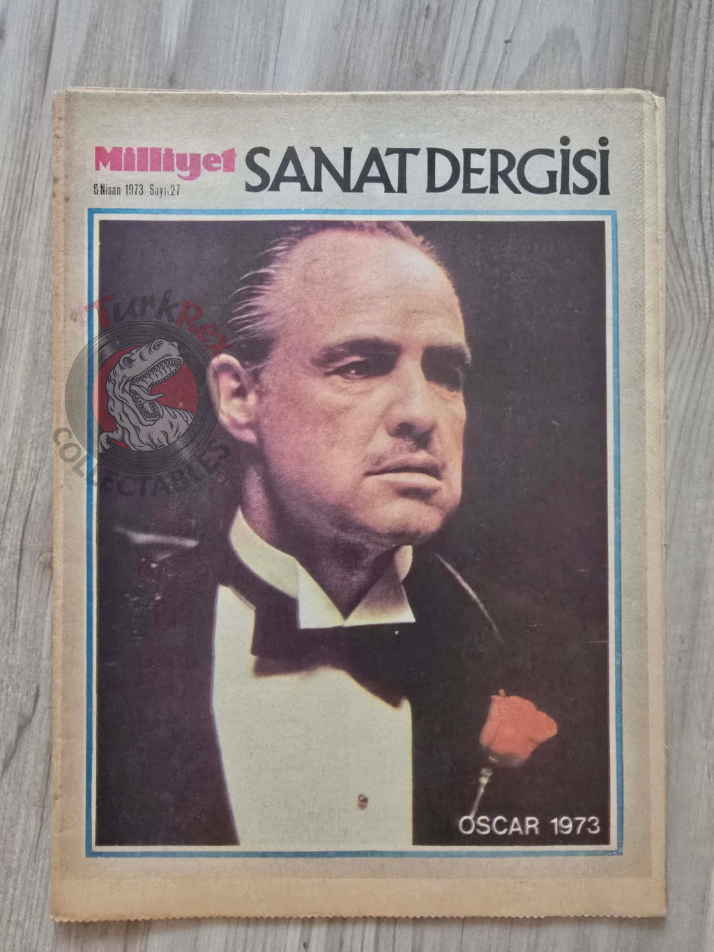 Milliyet Sanat Magazin 1973 Marlon Brando and Oscar Night Turkish Mag Turkey Edward Steichen