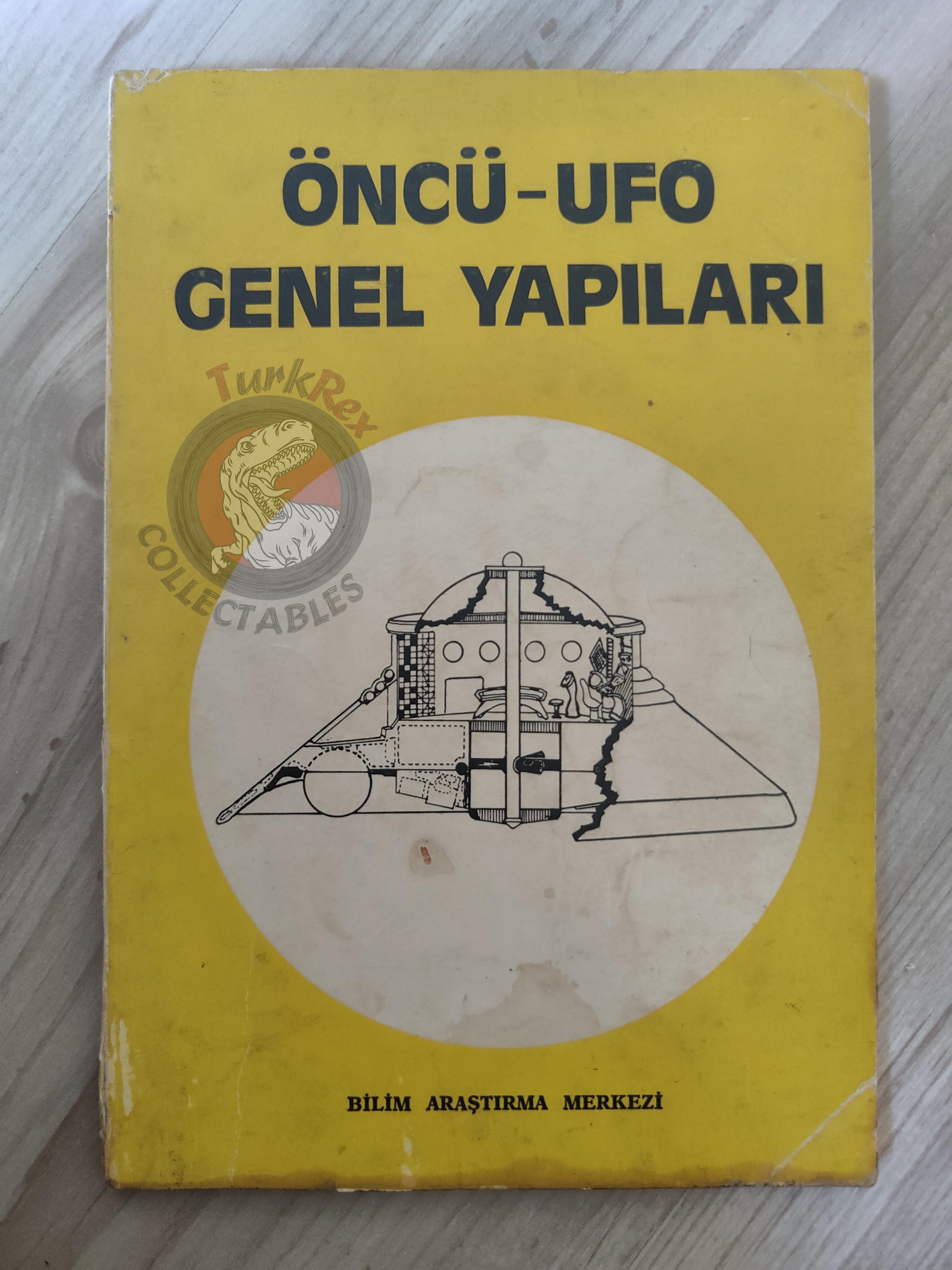 UFO General Structures 1978 Turkish Book Turkey Parapsychology
