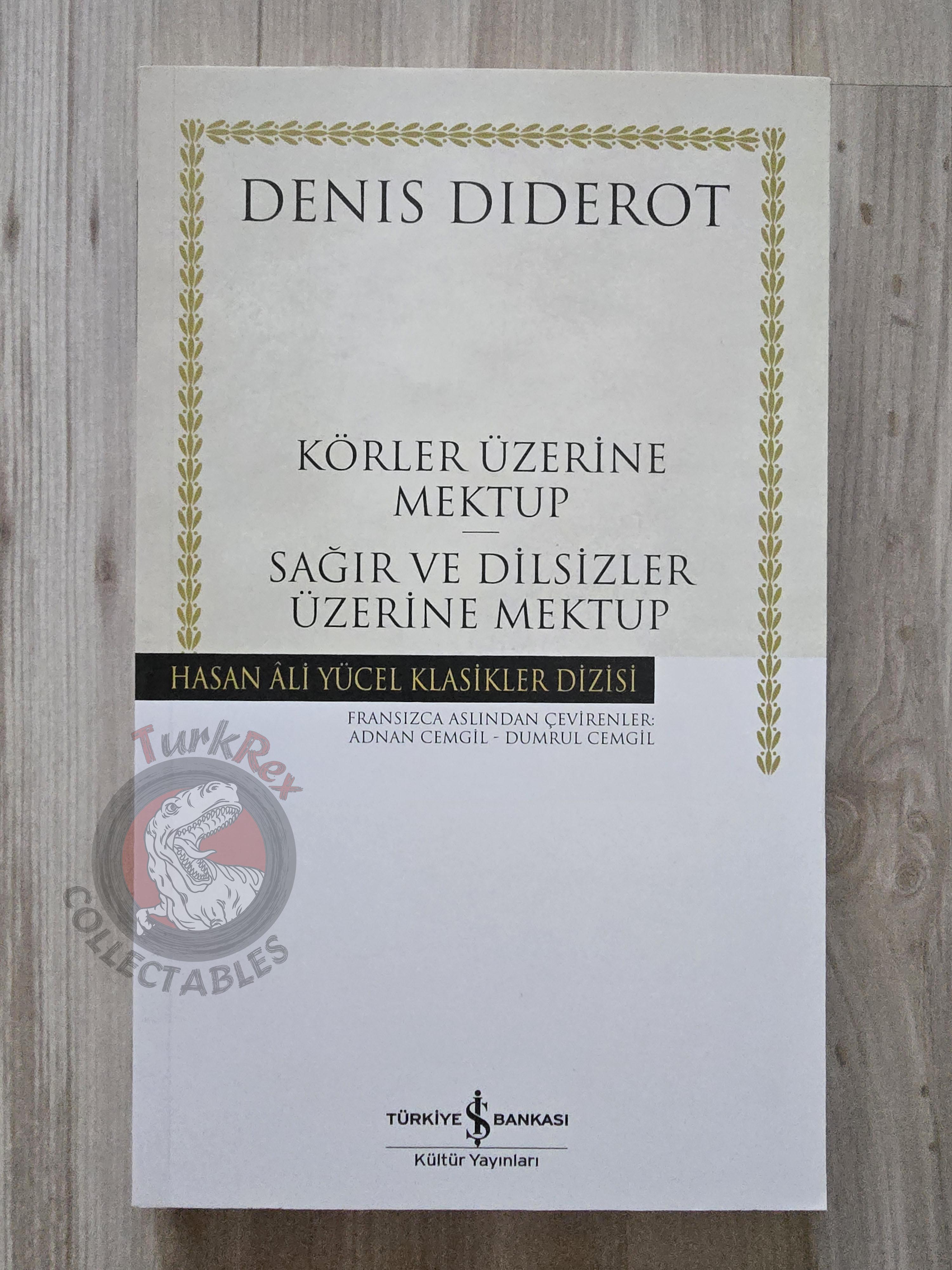 Denis Diderot – Letter on the Blind Deaf and Dumb 2012 Turkish Book Turkey
