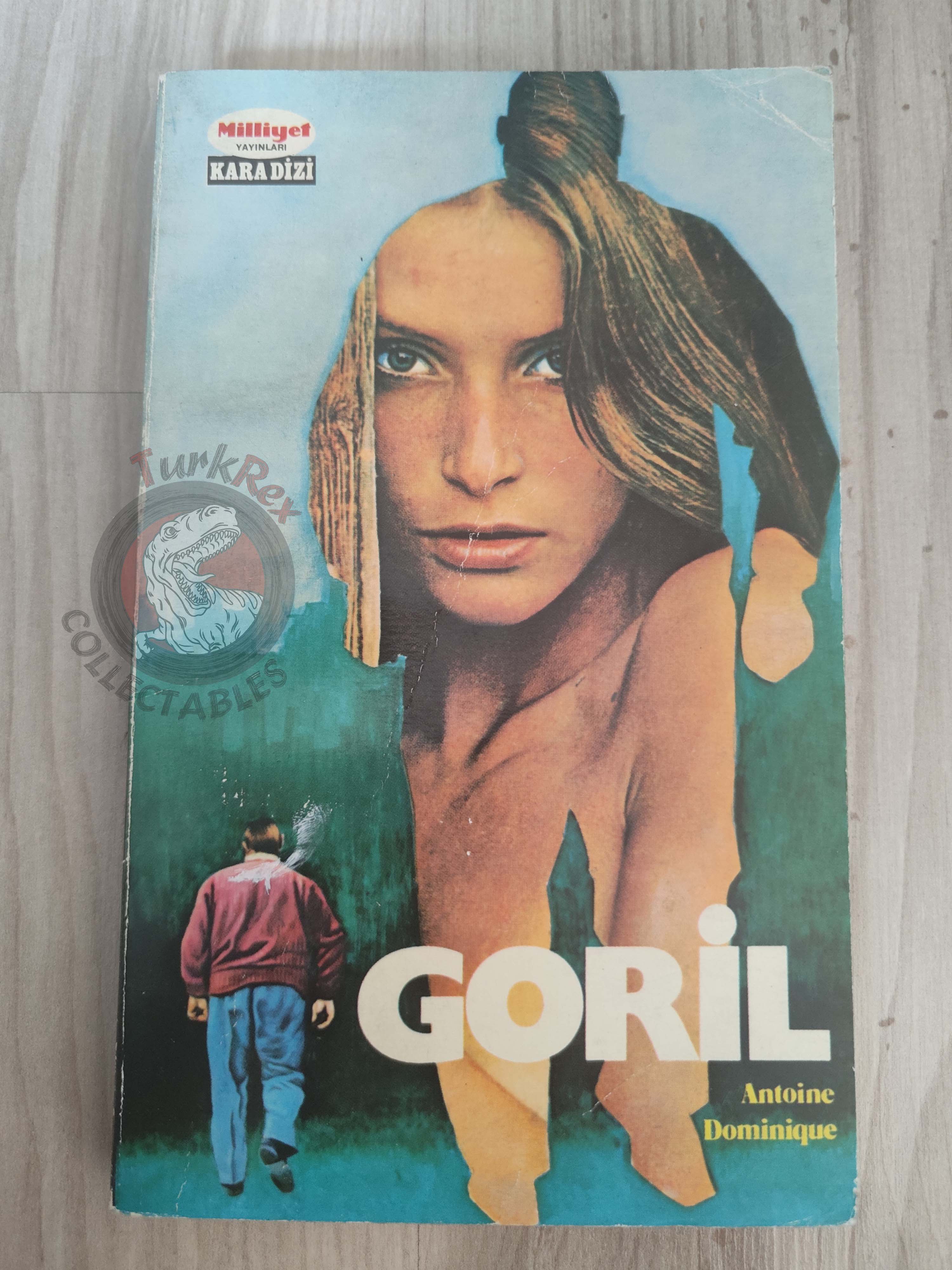 Antoine Dominique – Le Gorille 1971 1st Turkish Book Turkey