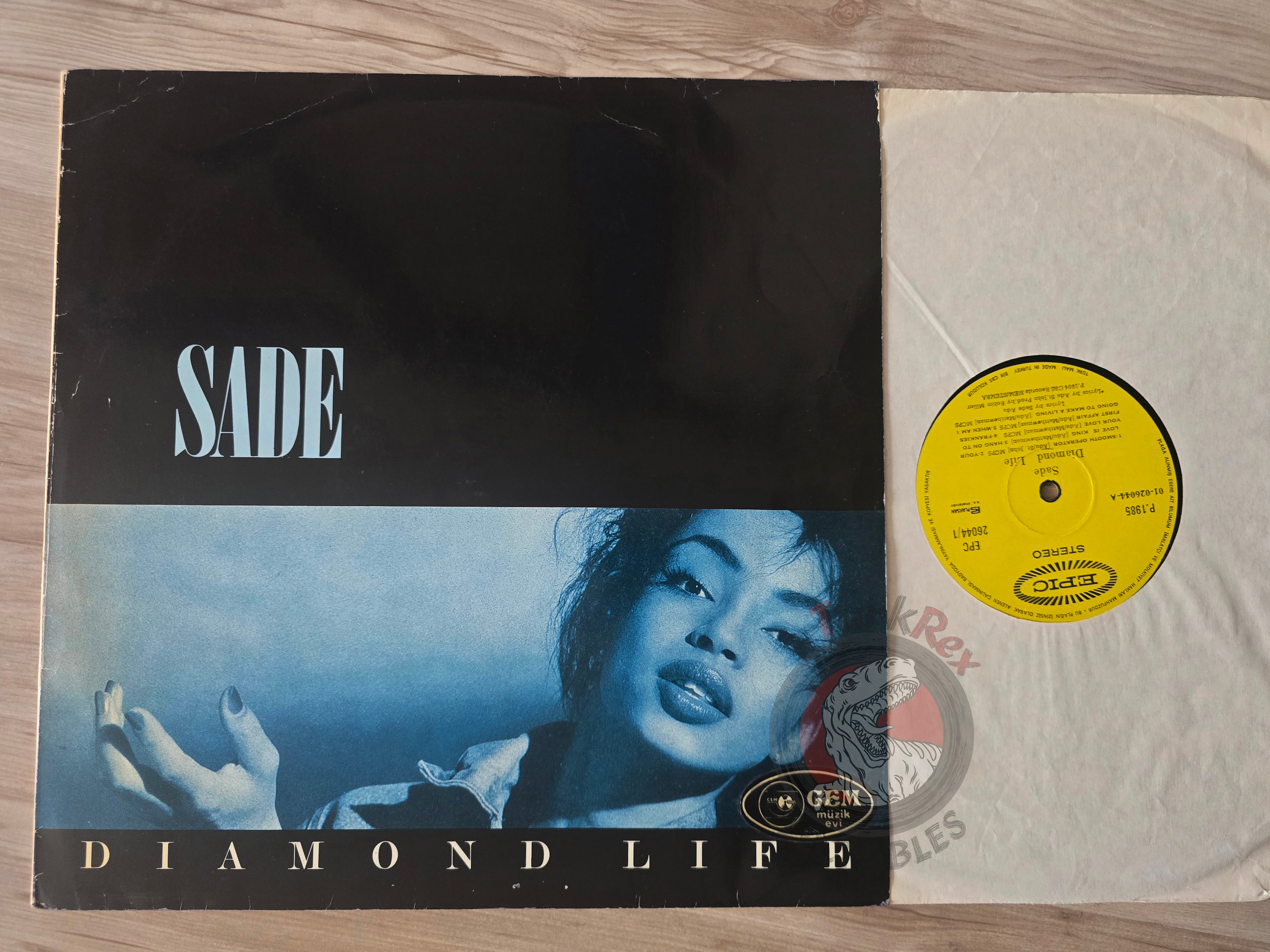Sade – Diamond Life Turkish Pressing Vinyl Turkey Edition