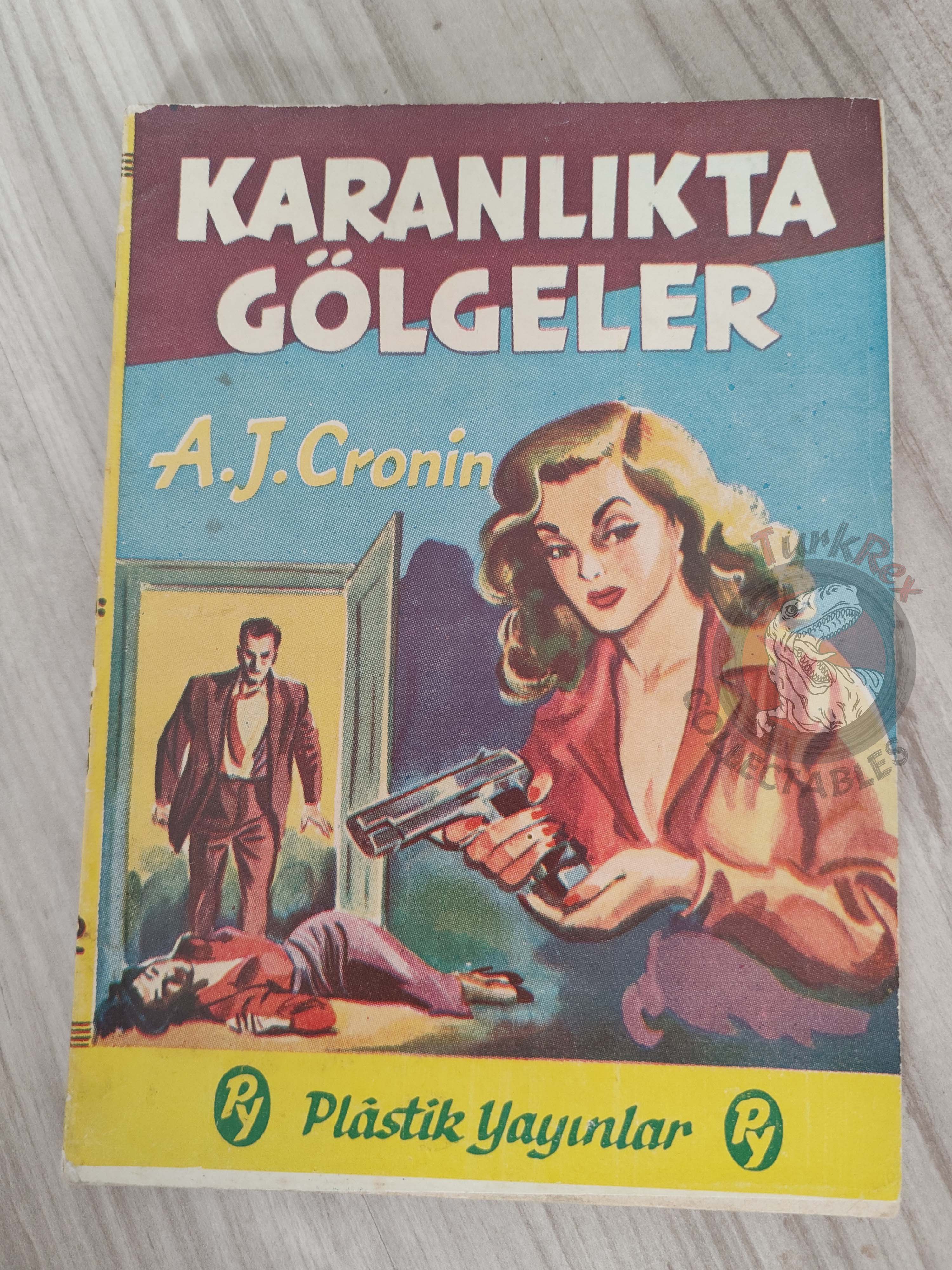 A. J. Cronin – L’Aventure de Bryan Harker 1954 1st Turkish Book Turkey