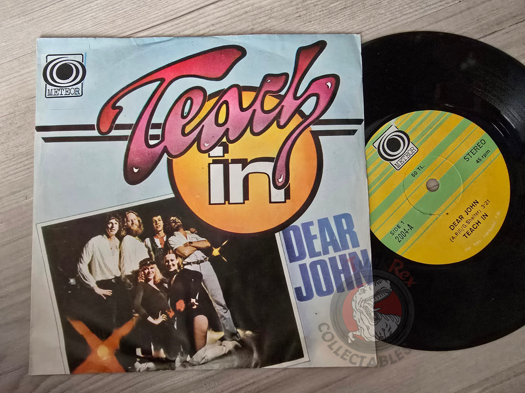 Teach In – Dear John 7" Turkish Pressing Vinyl Turkey Edition