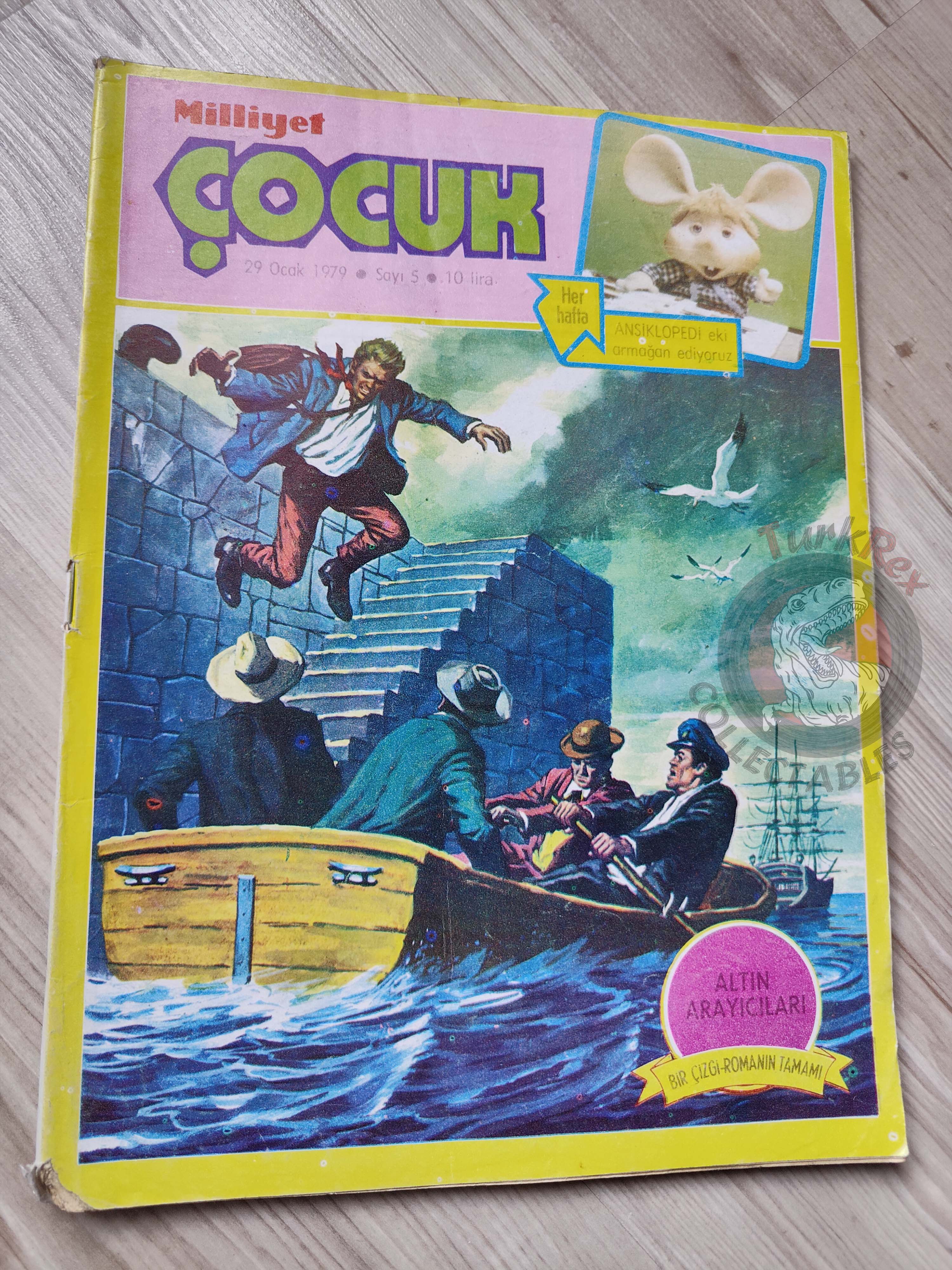 Milliyet Çocuk #5 1979 Turkish Comic Turkey Joyas Literarias Juveniles #99 Enrique Conscience