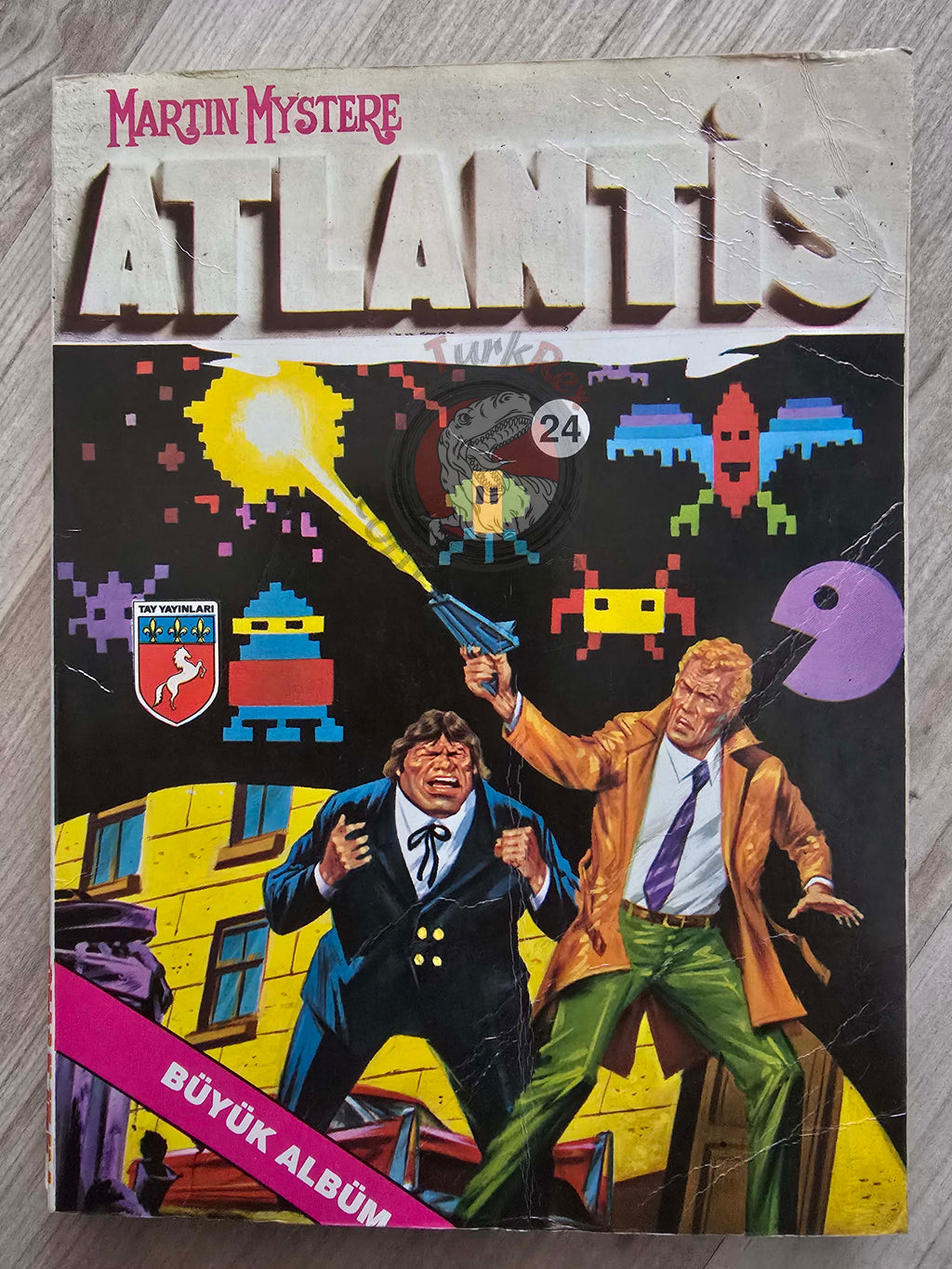 Martin Mystère #24 Quarta Dimension 80s Turkish Comic Turkey #65 #1