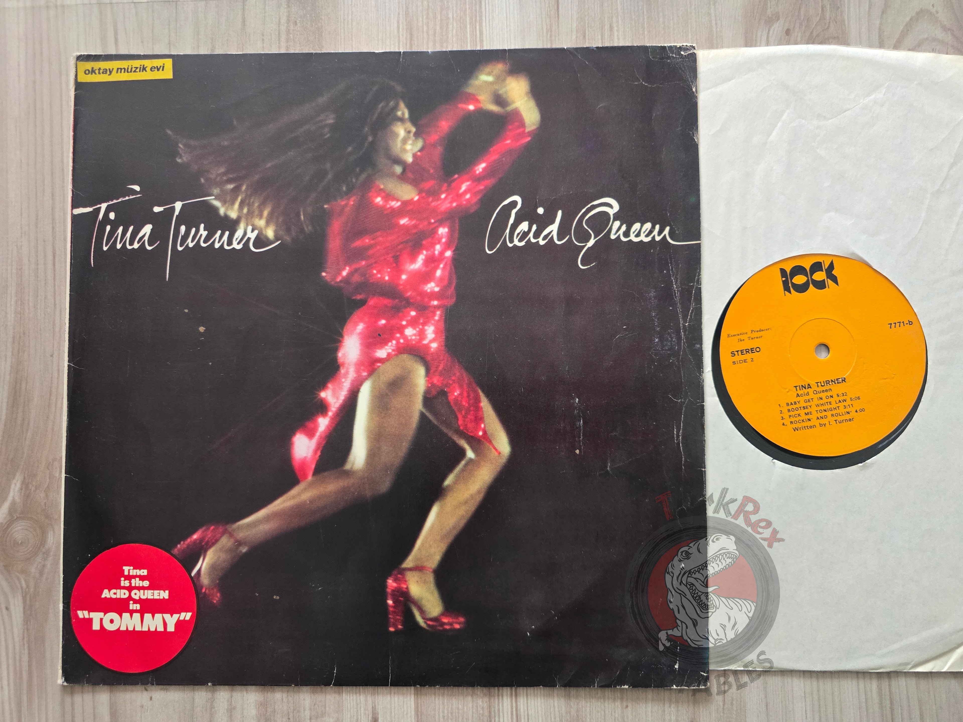 Tina Turner – Acid Queen Turkish Pressing Vinyl Turkey Edition