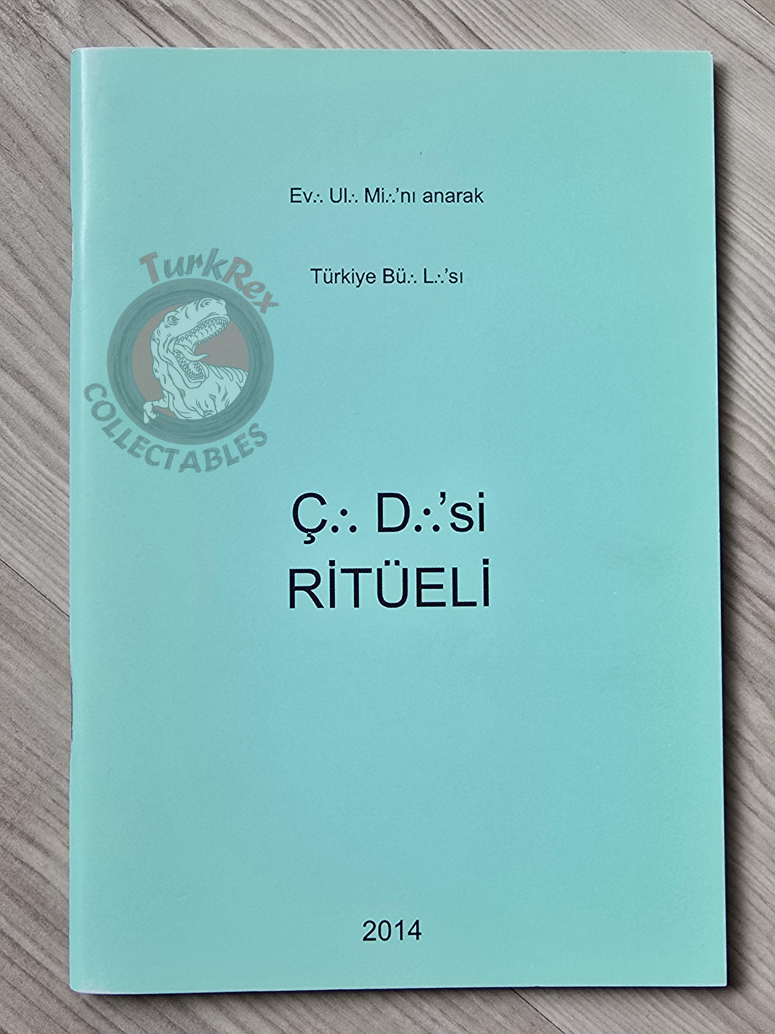 Turkish Freemasonry 1st Degree Ritual Apprentice 2014 Booklet Masonic Masons of Turkey