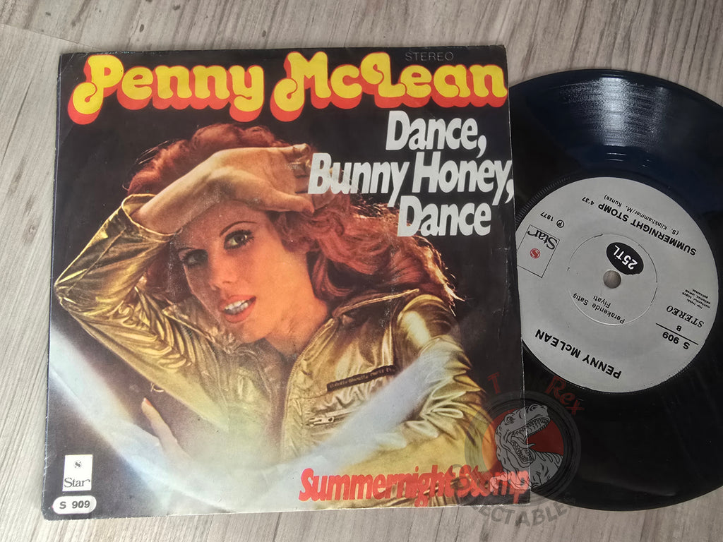 Penny McLean – Dance, Bunny Honey, Dance 7" Turkish Pressing Vinyl Turkey Edition
