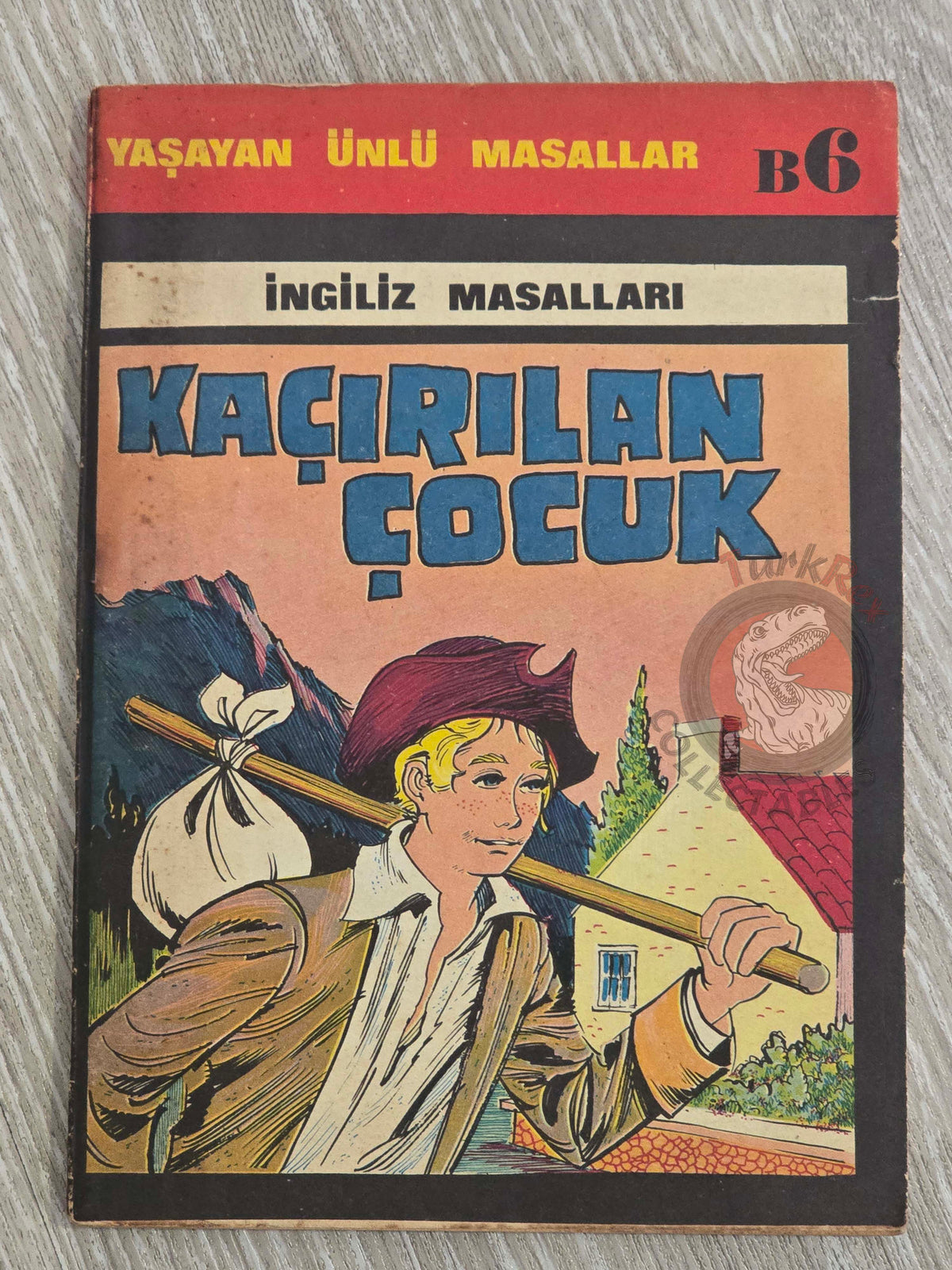 Robert Louis Stevenson – Kidnapped 1977 Turkish Book Turkey Illustrated