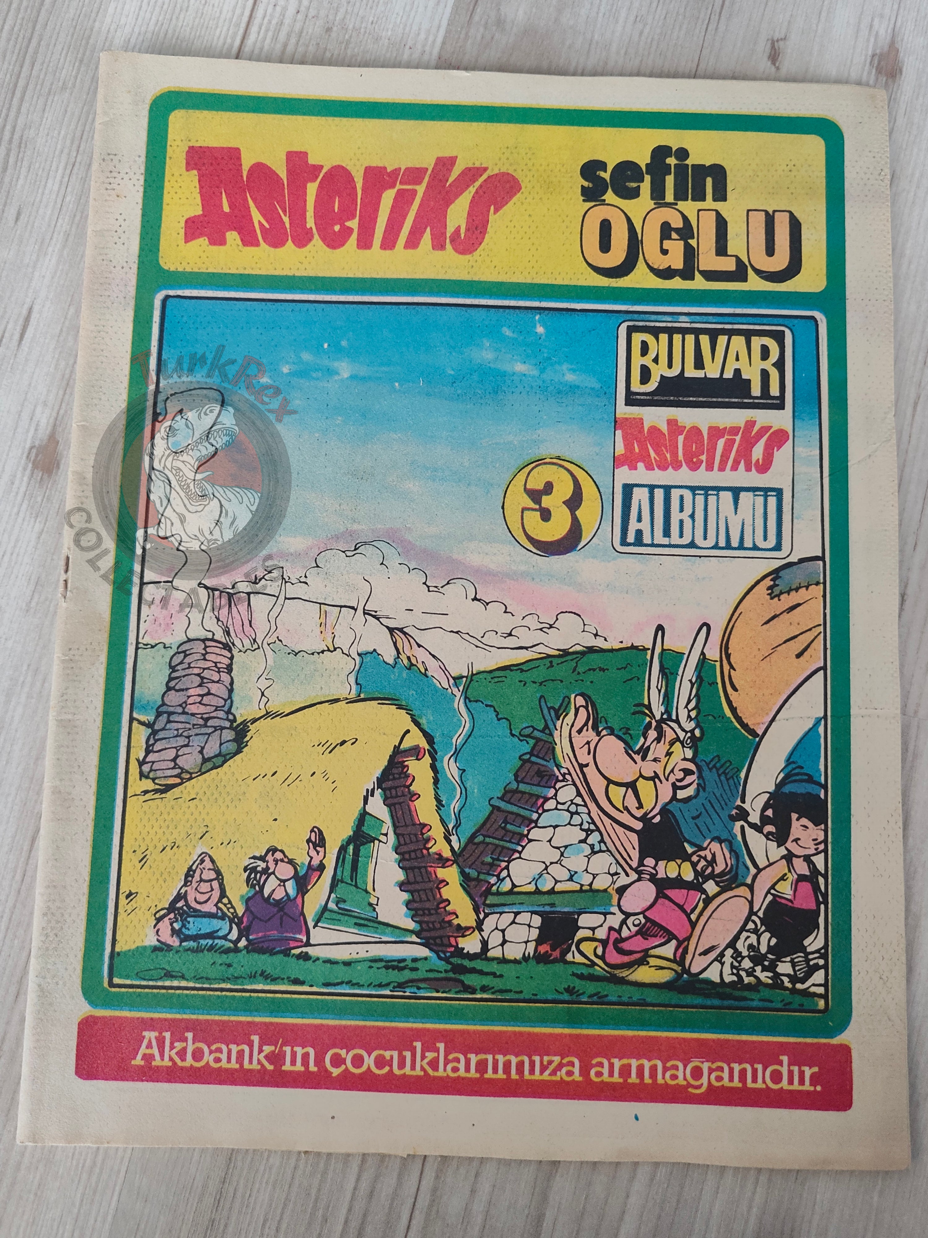 Asterix – Asterix in Spain 80s Turkish Edition Comic Turkey