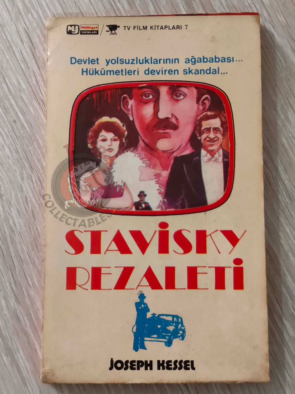 Joseph Kessel – Stavisky, l’homme que j’ai connu 1976 1st Turkish Book Turkey