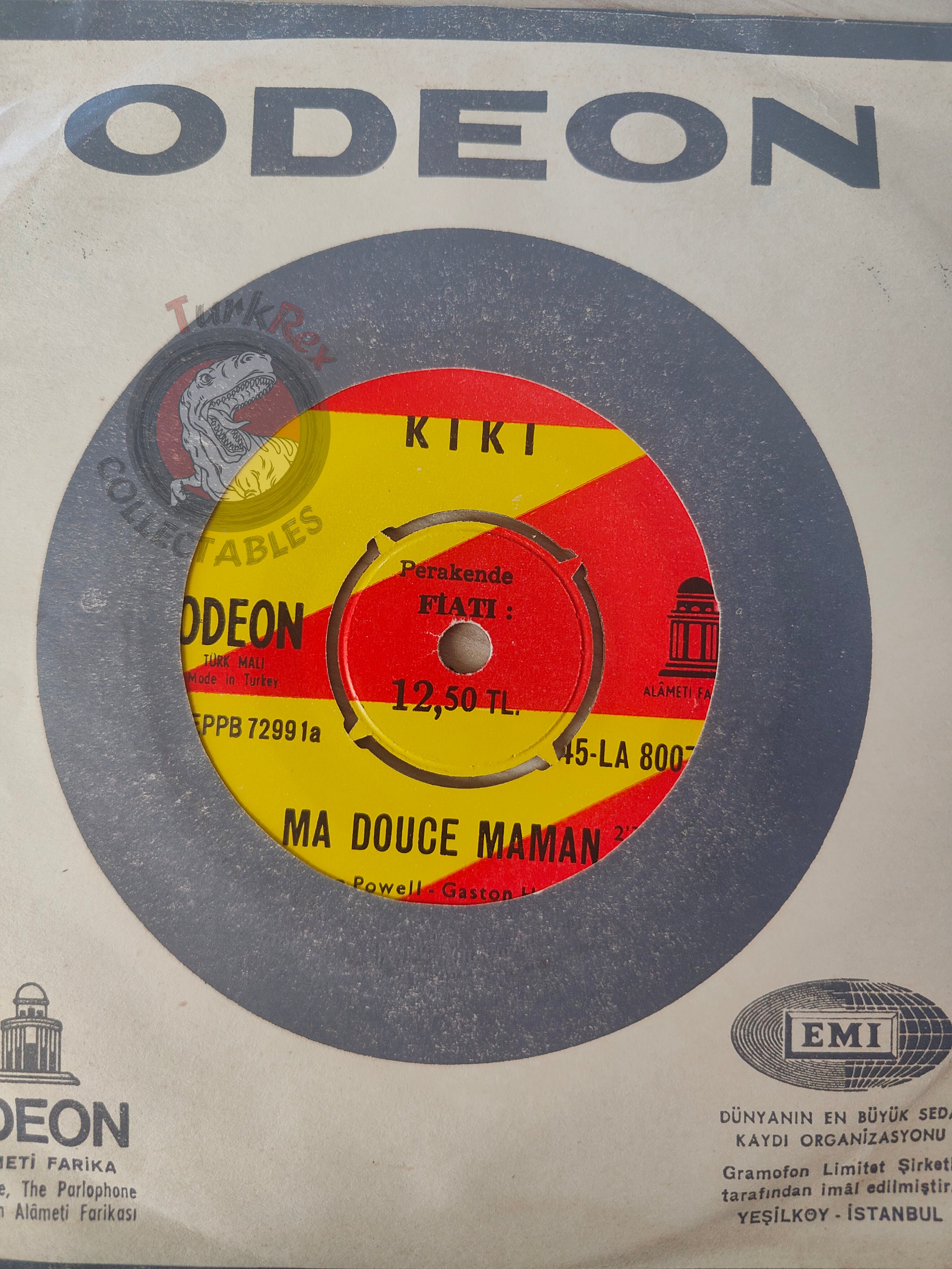 Kiki – Ma Douce Maman 7" Turkish Pressing Vinyl Turkey Edition