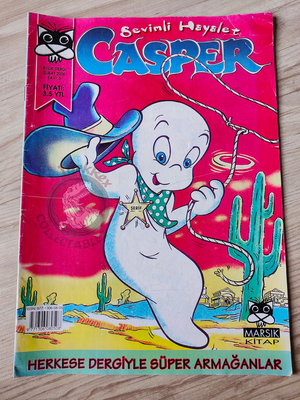 Casper the Friendly Ghost Magazine – Issue #5 2006 Turkish Comic Turkey