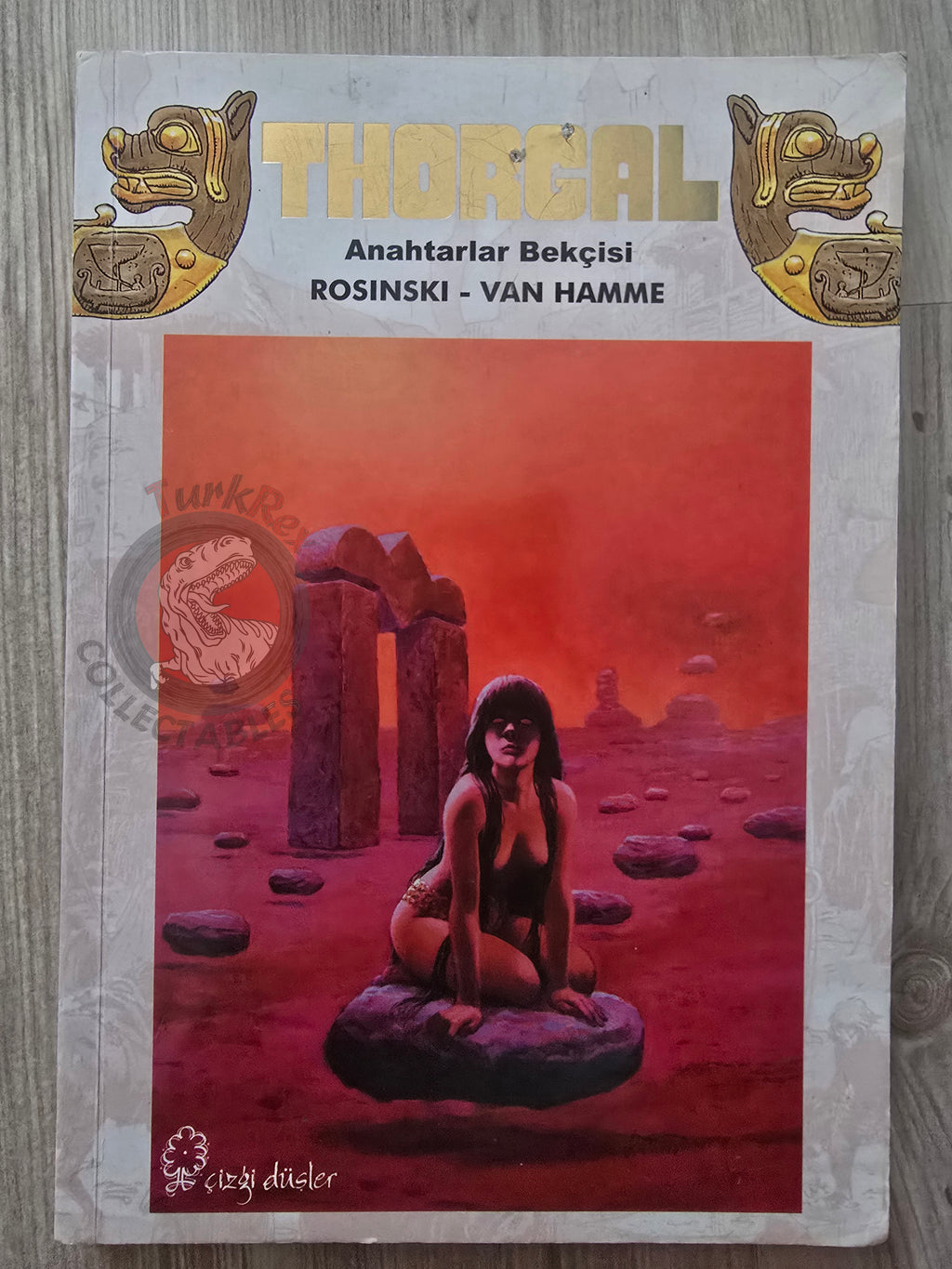 Thorgal Vol #4 La Gardienne des clés Turkish Comic Turkey #16 #17 #18