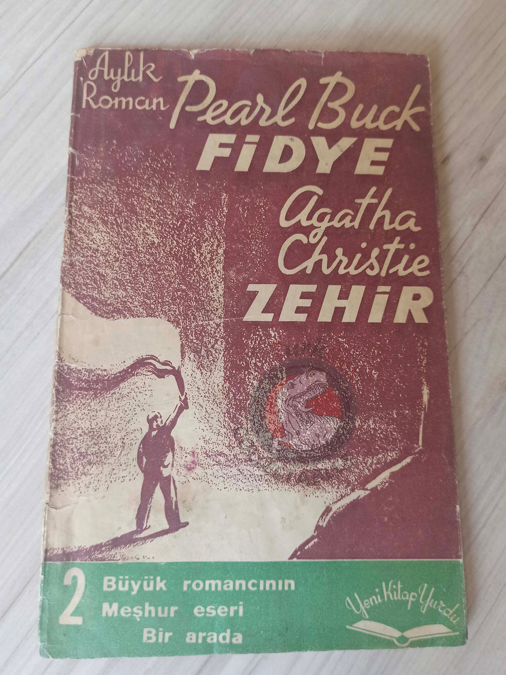 Agatha Christie & Pearl S. Buck 1947 Turkish Book Turkey