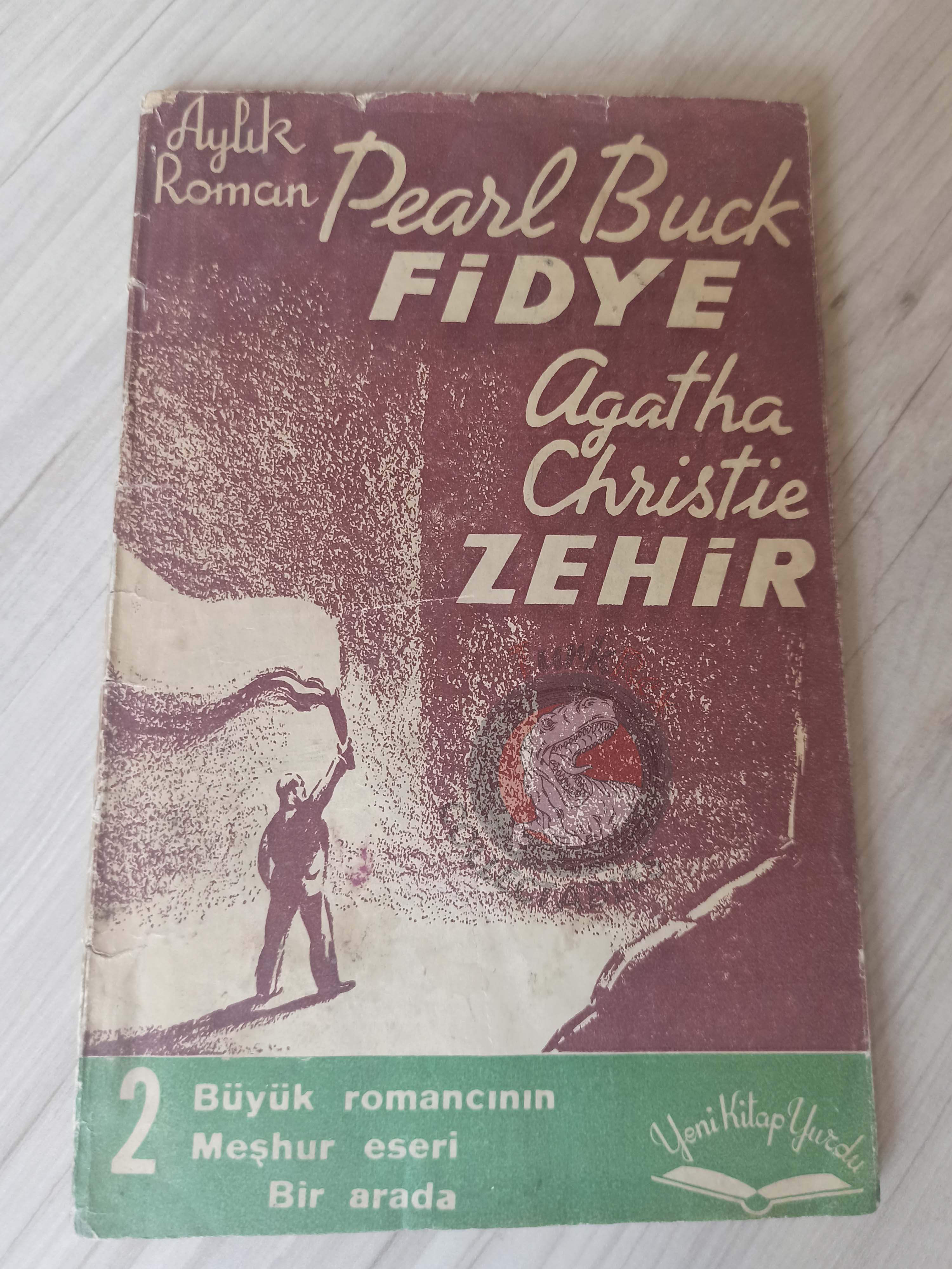 Agatha Christie & Pearl S. Buck 1947 Turkish Book Turkey