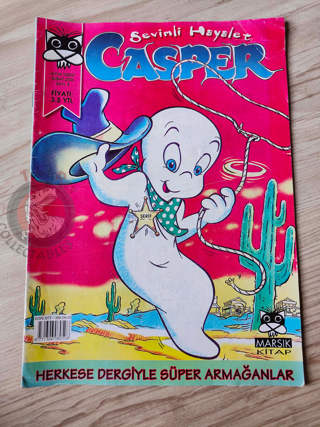 Casper the Friendly Ghost Magazine – Issue #5 2006 Turkish Comic Turkey