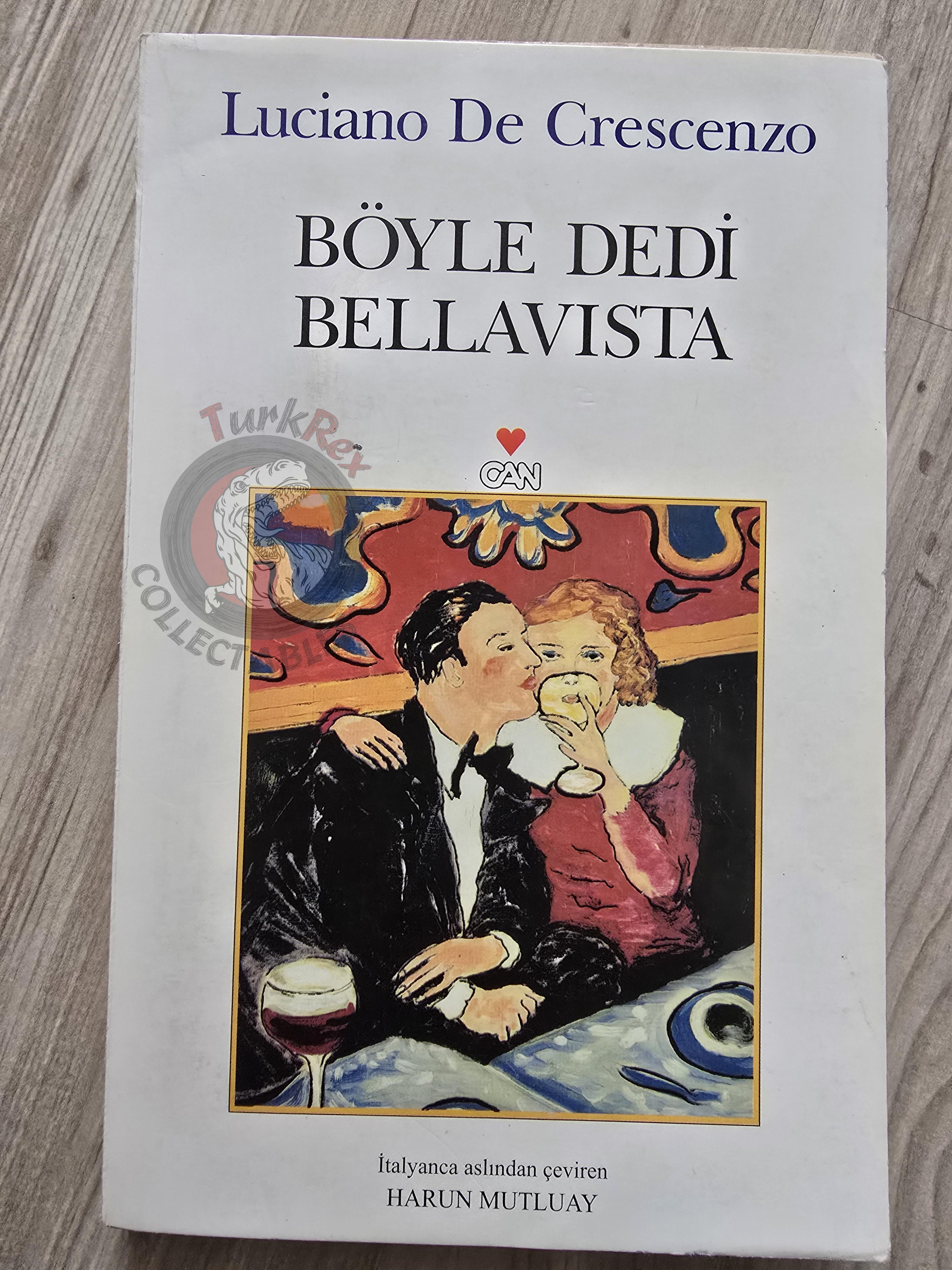 Luciano De Crescenzo – Così Parlò Bellavista 1999 1st Turkish Book Turkey