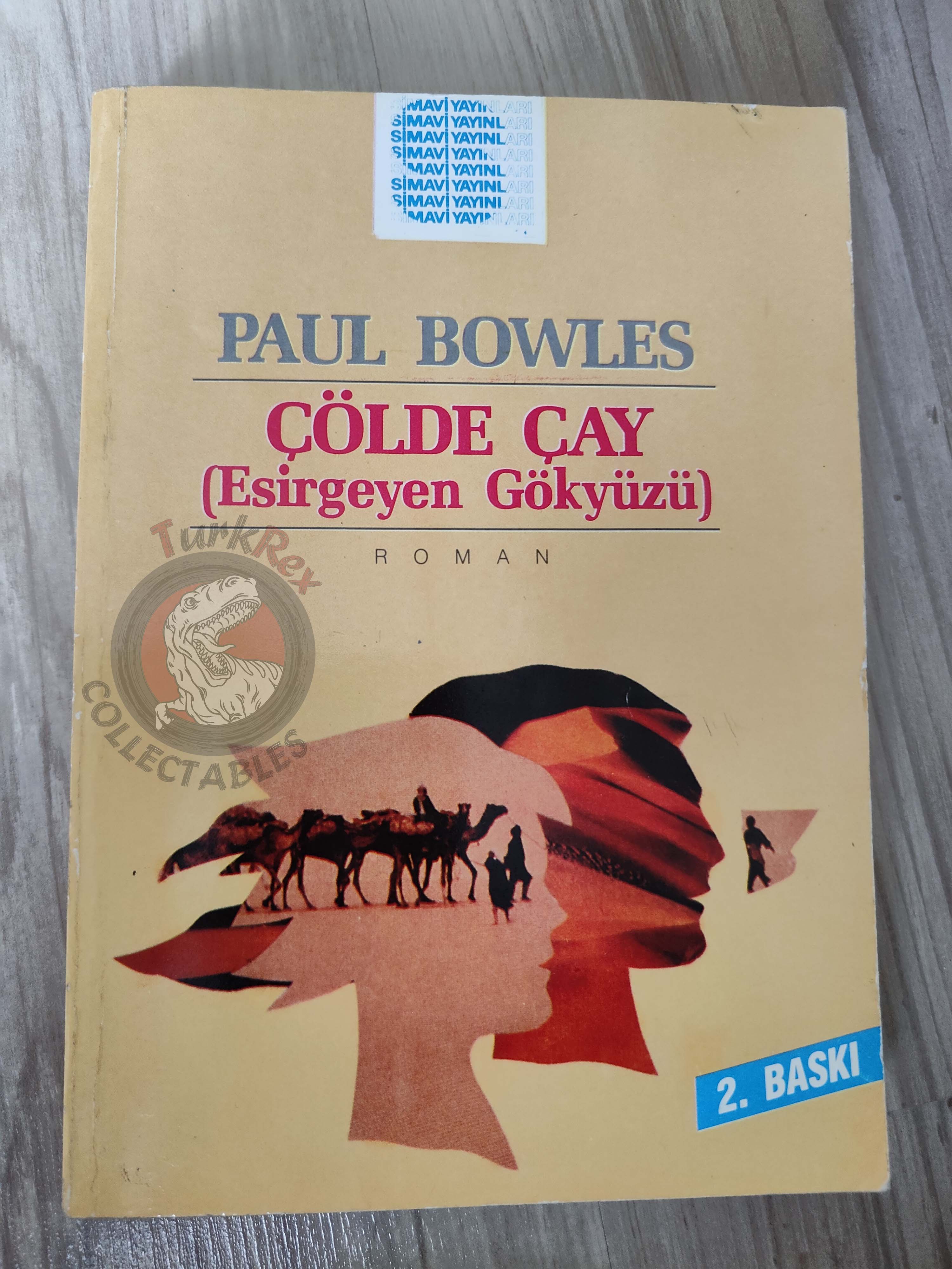 Paul Bowles – The Sheltering Sky 1991 1st Turkish Book Turkey
