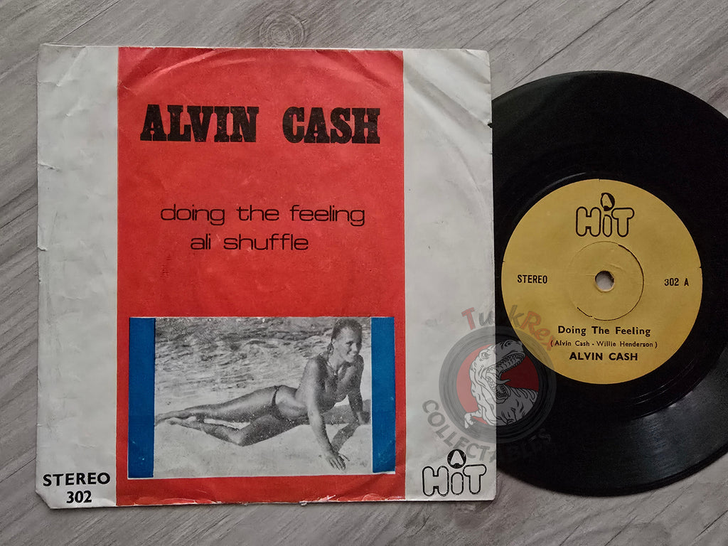 Alvin Cash – Doing The Feeling / Ali Shuffle 7" Turkish Pressing Vinyl Turkey Edition
