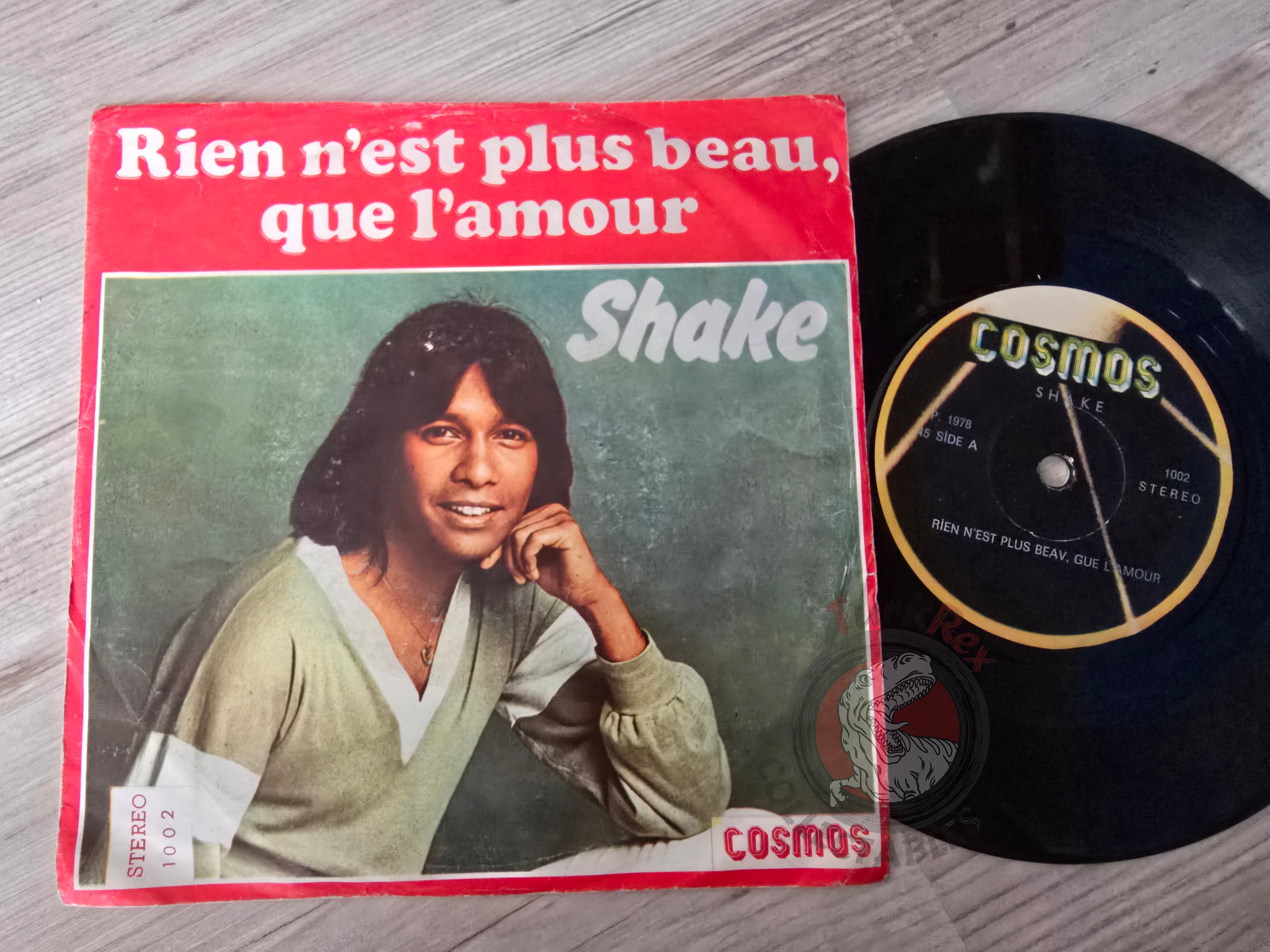 Shake – Rien N'Est Plus Beau Que L'Amour 7" Turkish Pressing Vinyl Turkey Edition