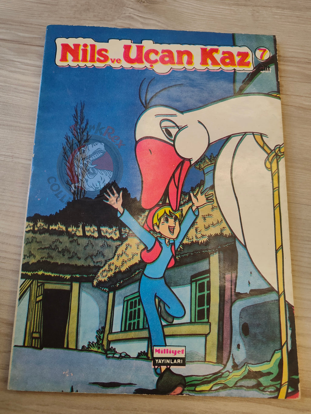 The Wonderful Adventures of Nils #7 1985 Turkish Comic Turkey Selma Lagerlöf
