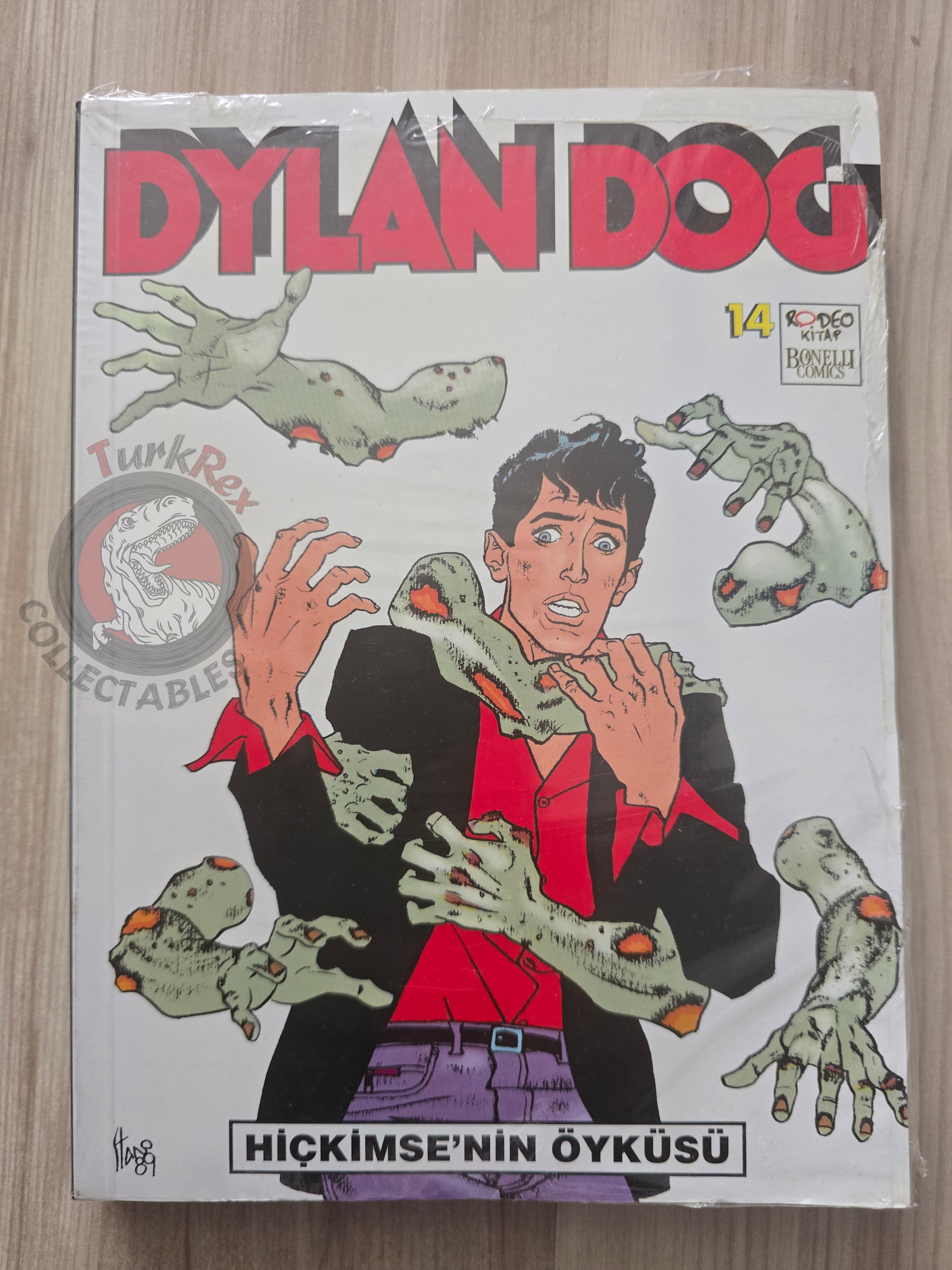 Dylan Dog #14 2005 Turkish Comic Turkey Storia di Nessuno #43 #44