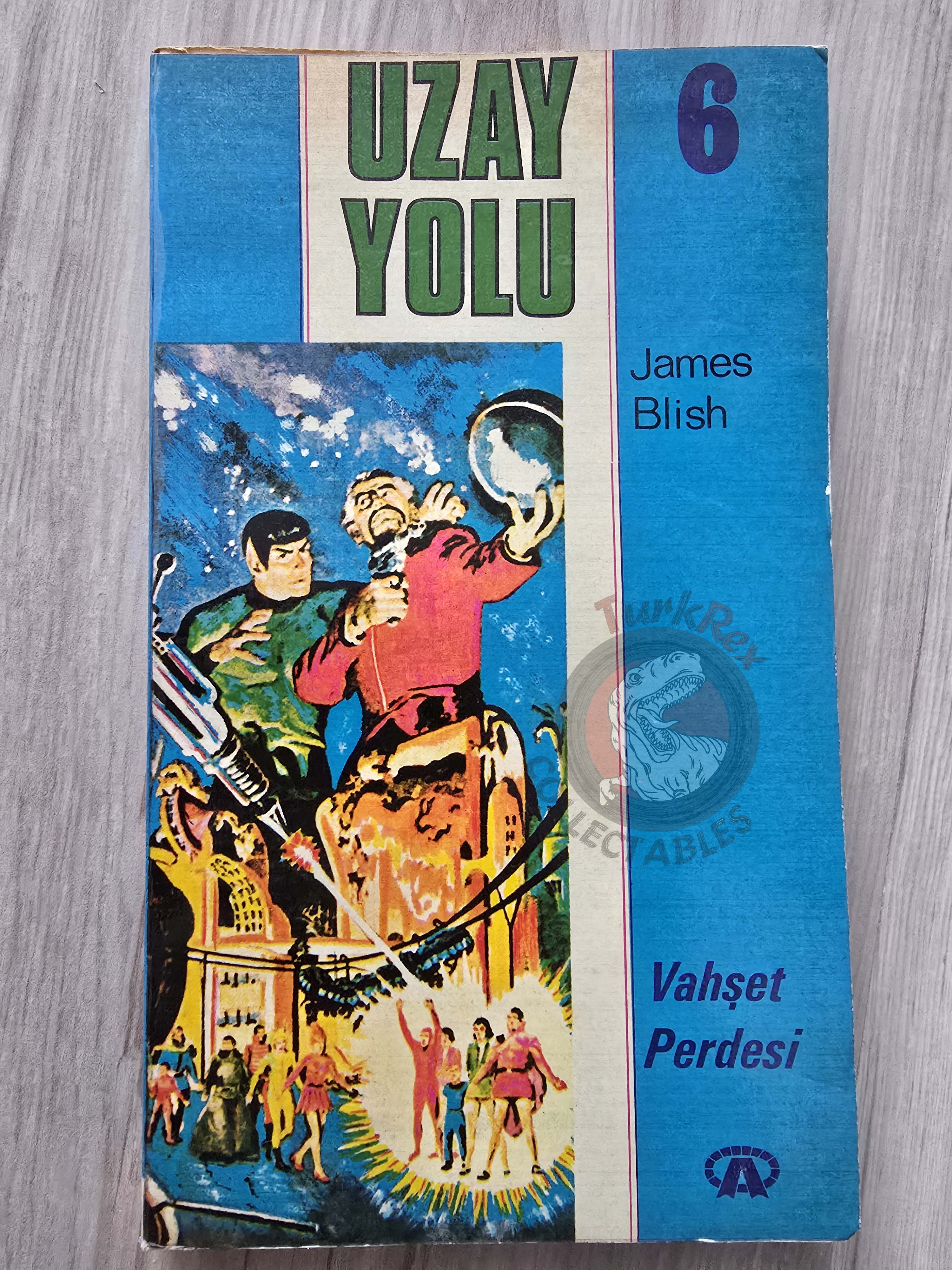 Star Trek 6 – James Blish 1973 1st Turkish Book Turkey
