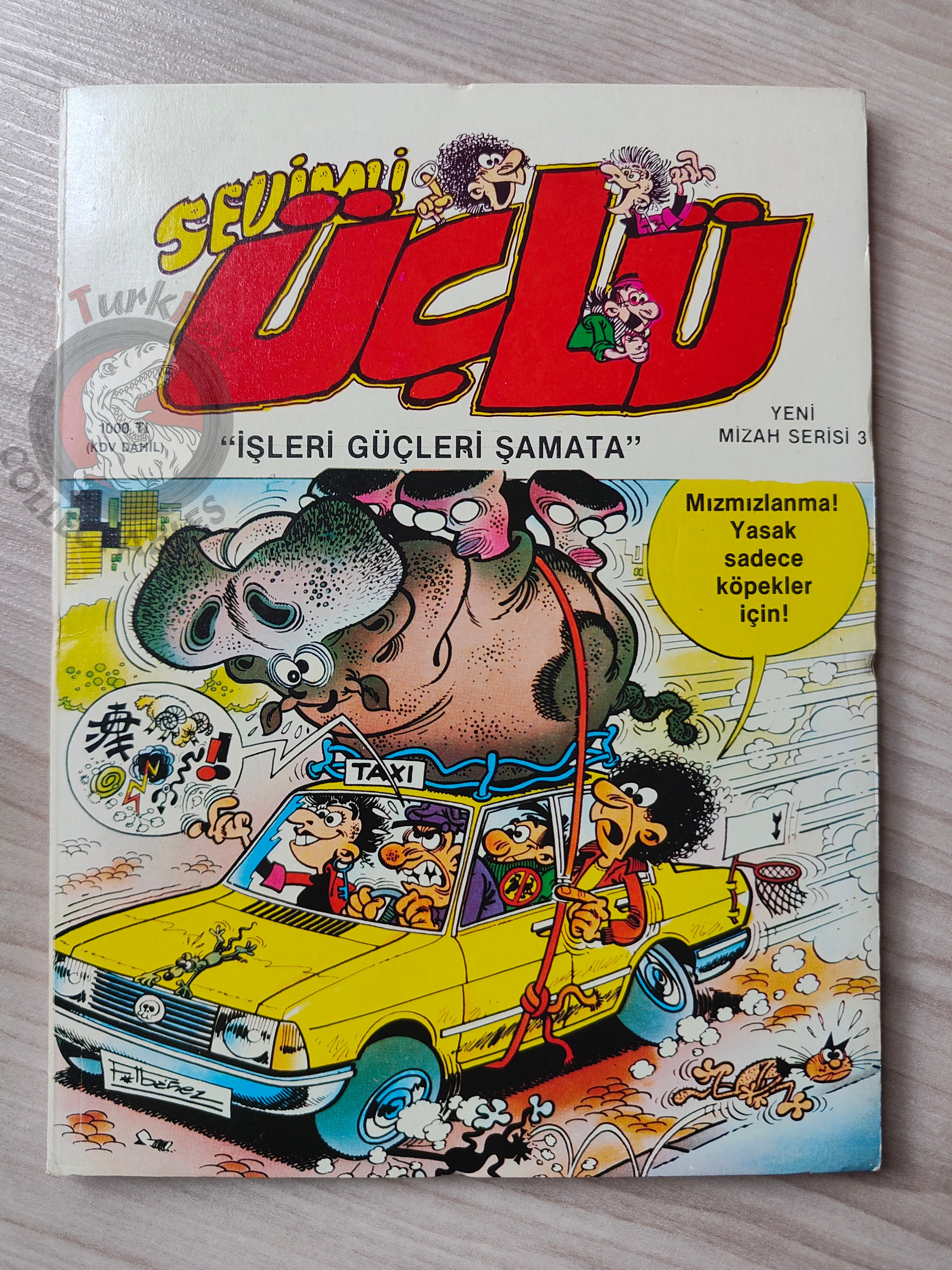 Chicha, Tato y Clodoveo #3 1989 Turkish Comic Turkey Francisco Ibáñez