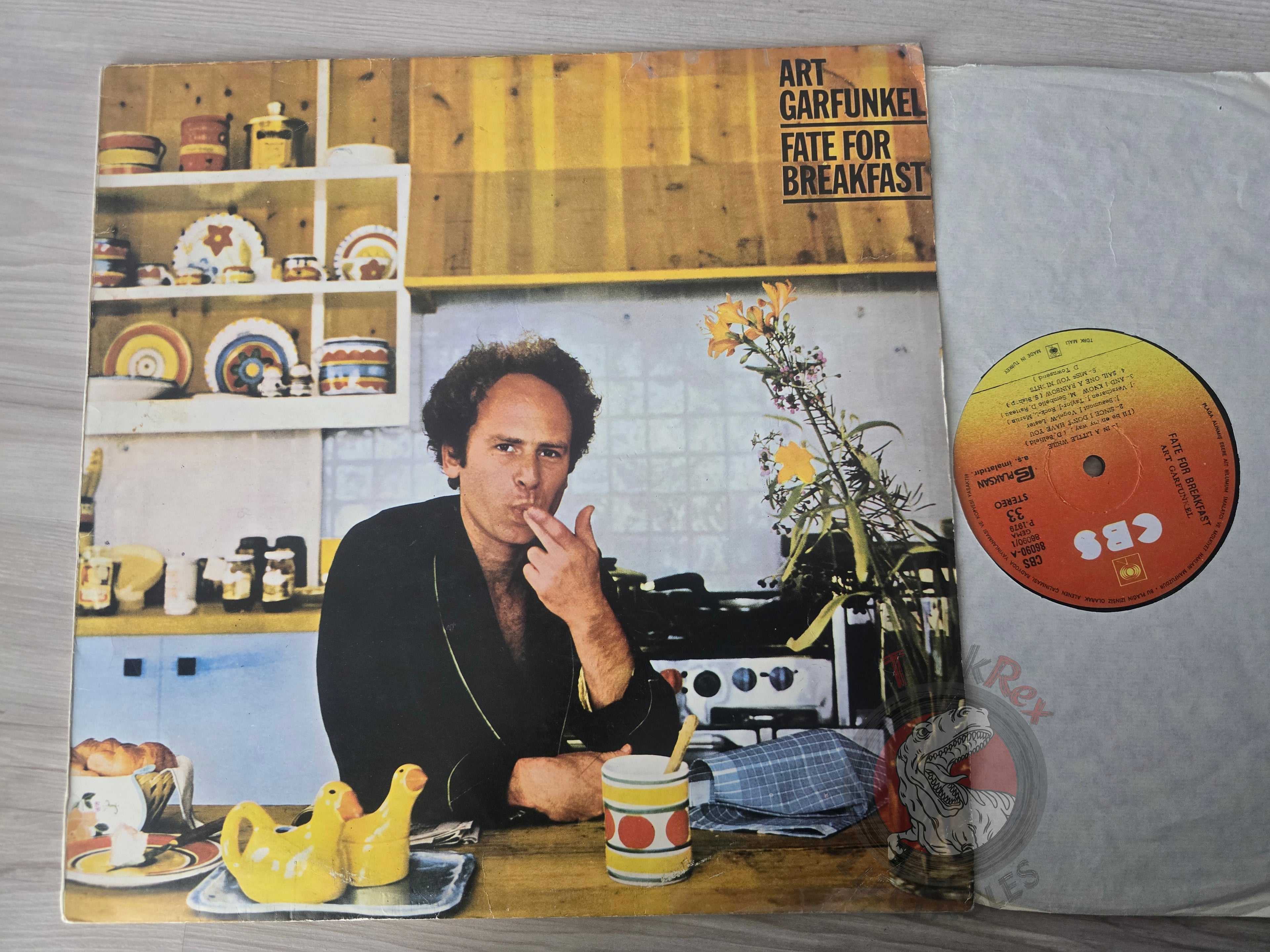 Art Garfunkel – Fate For Breakfast Turkish Pressing Vinyl Turkey Edition