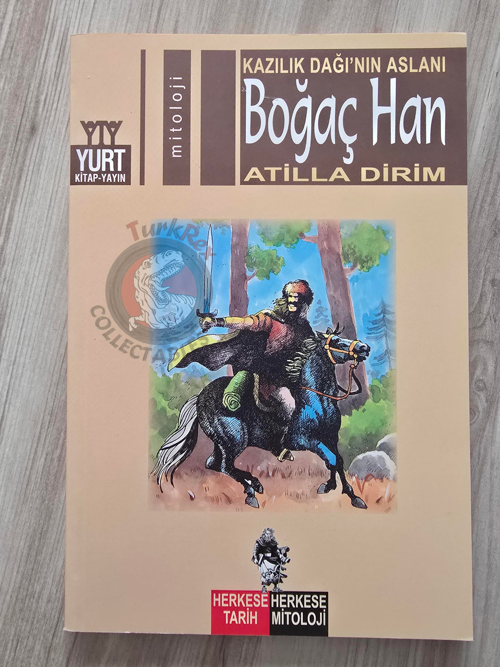 Book of Dede Korkut: Boğaç Han 2003 Turkish Book Turkey Illustrated by Turkish Artist
