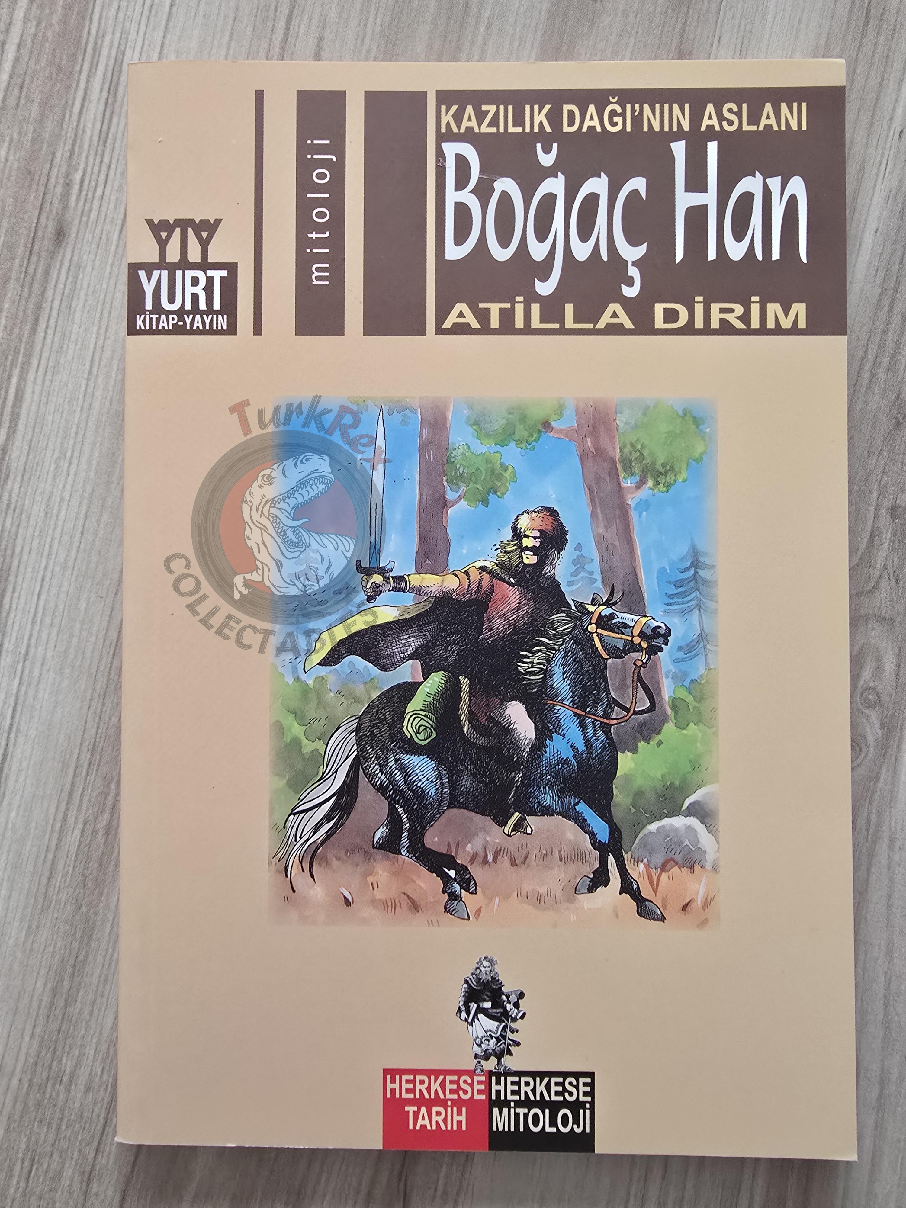 Book of Dede Korkut: Boğaç Han 2003 Turkish Book Turkey Illustrated by Turkish Artist