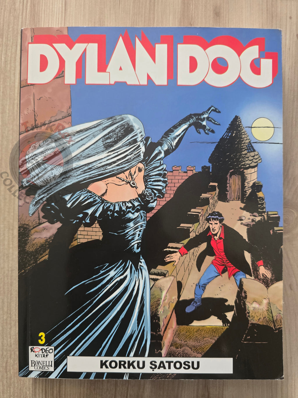 Dylan Dog #3 2003 Turkish Comic Turkey La Dama in Nero #16 #17
