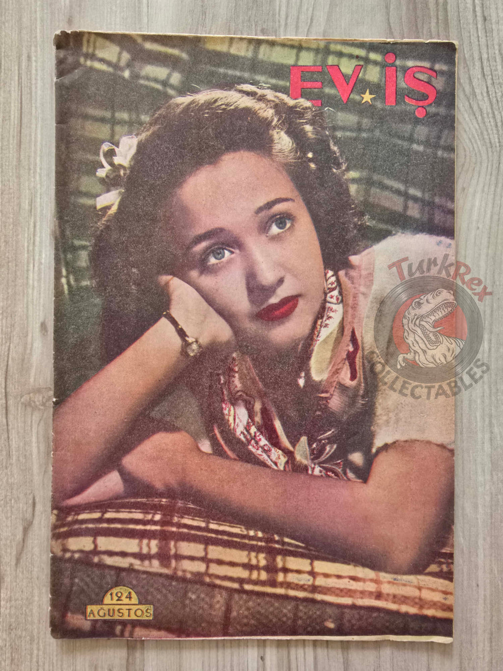 Ev-İş 1947 Sewing Tailoring Turkish Mag Turkey Textile Fashion Women