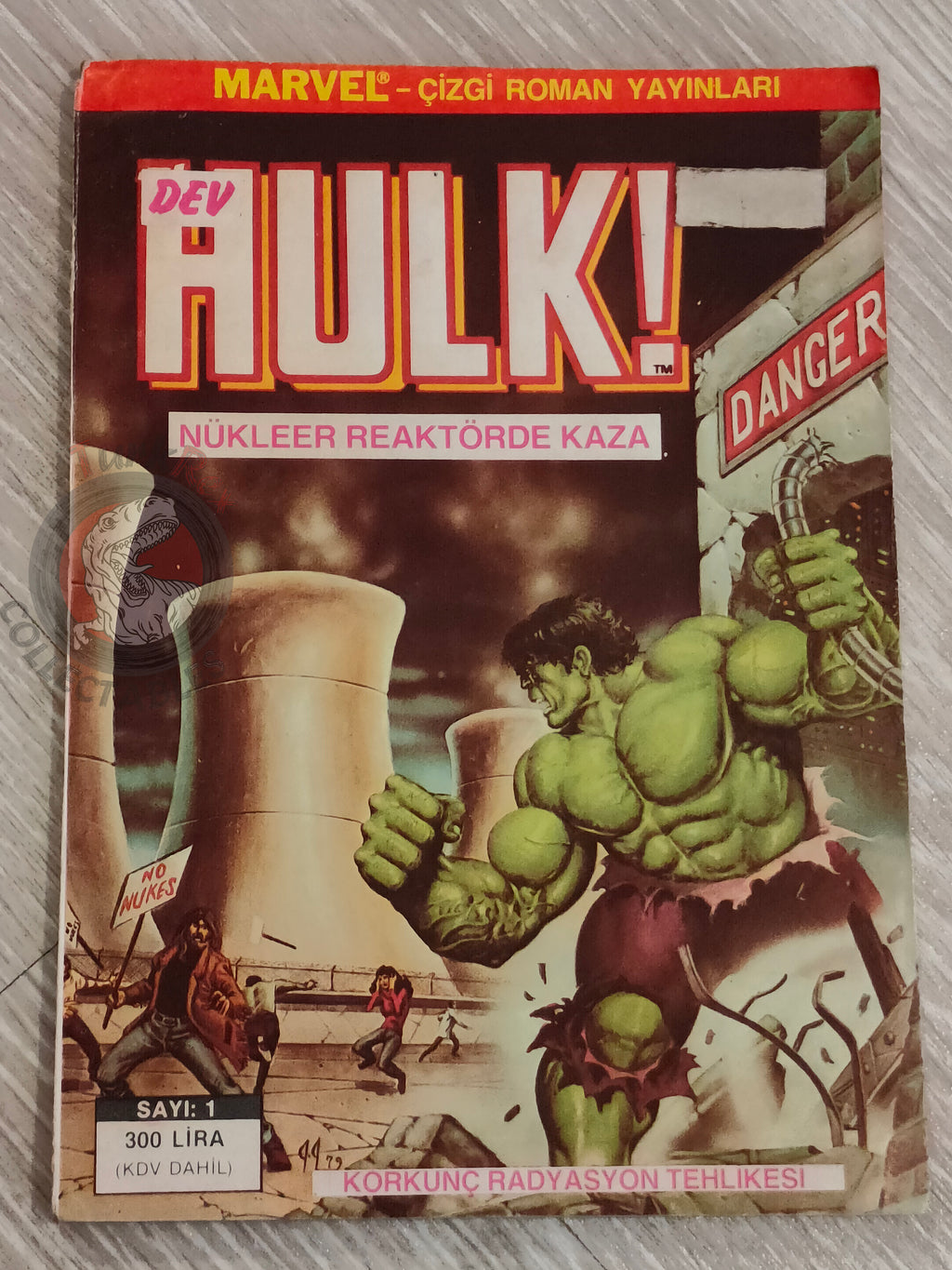 Hulk #1 1987 Turkish Comic Turkey cover #20