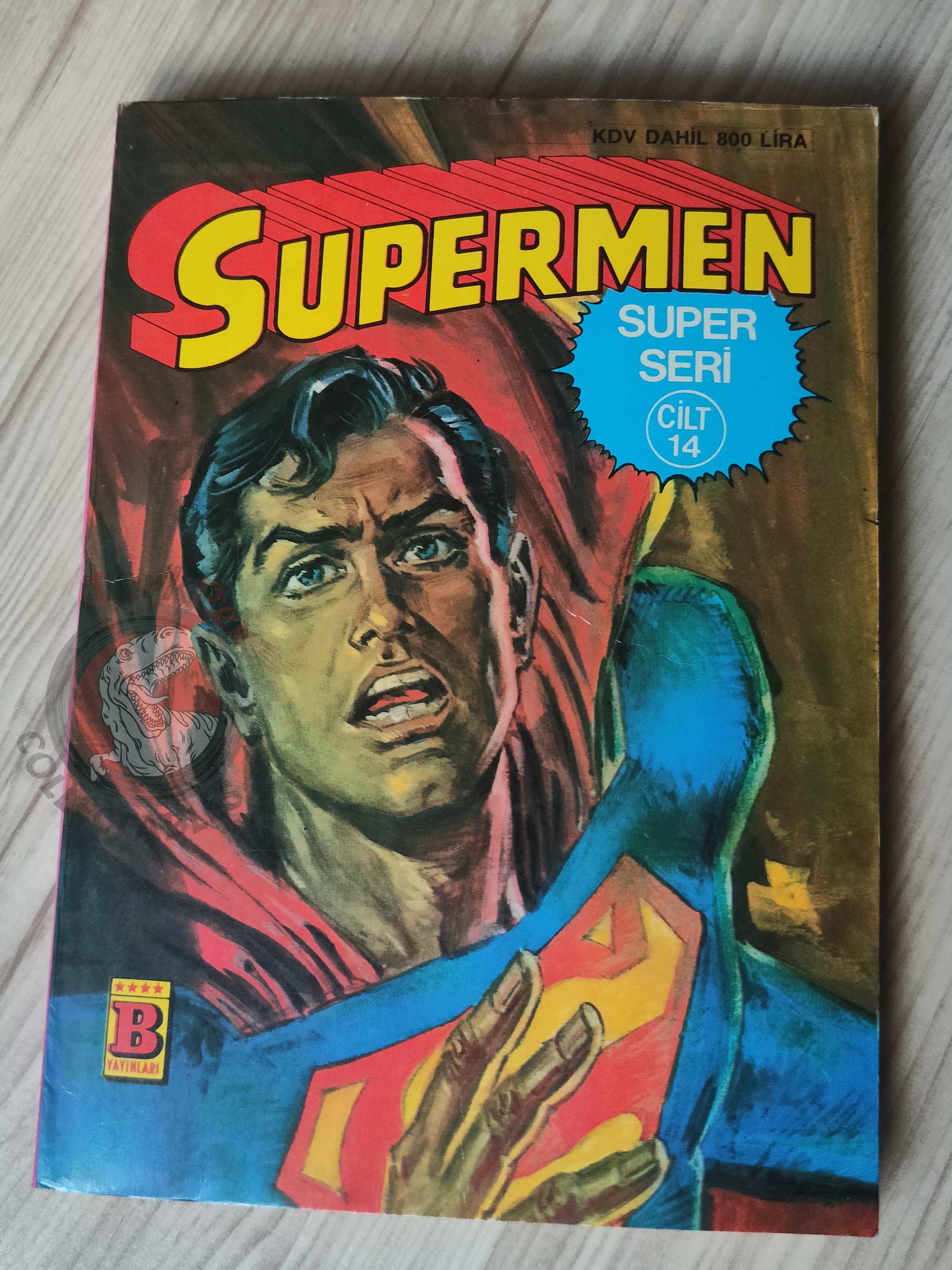 Superman Vol #14 1990 Turkish Comic Turkey Supergirl Batman Justice League Of America