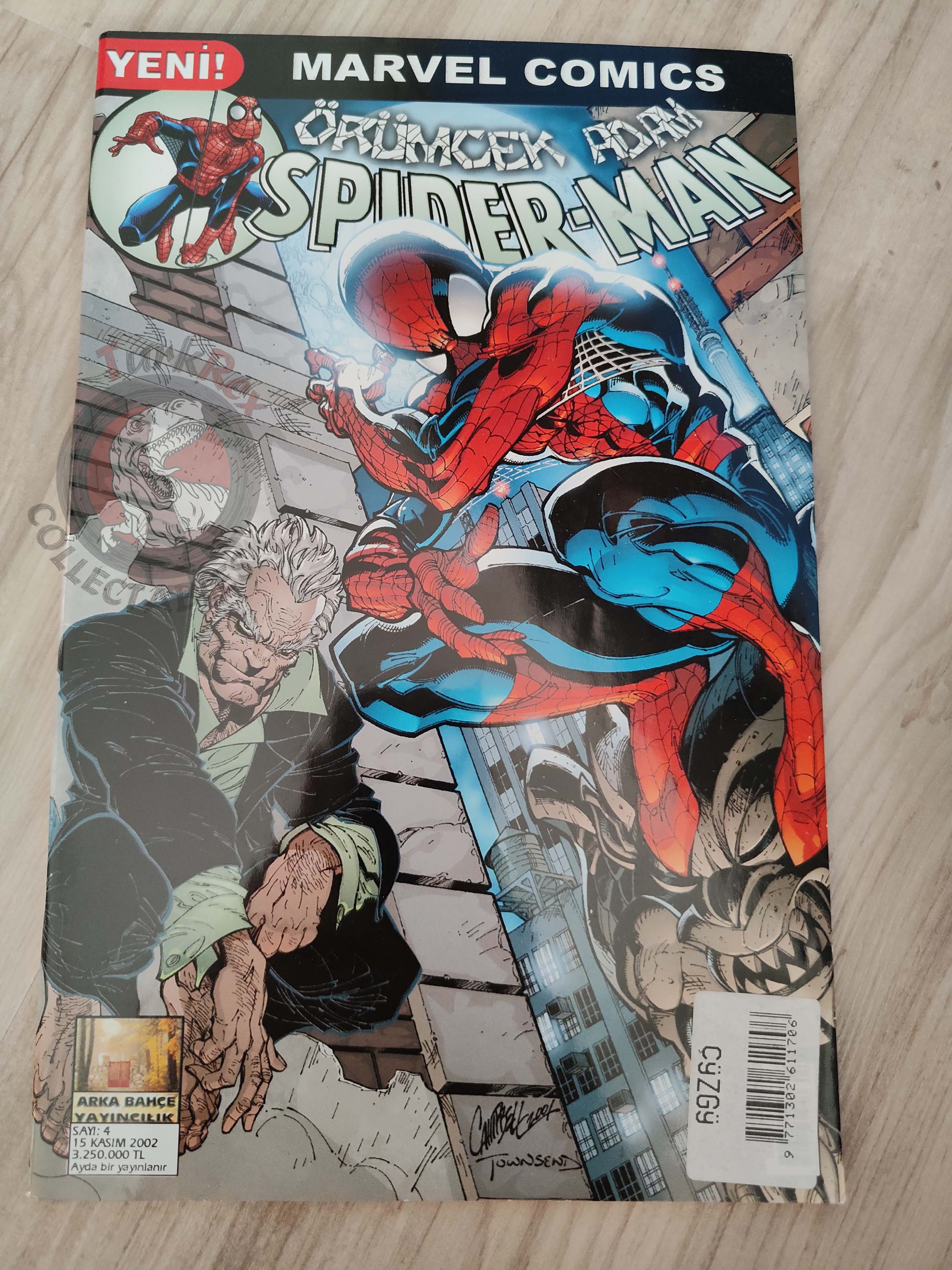 Spider-Man #4 2002 Turkish Comic Turkey The Amazing #33 Peter Parker #33
