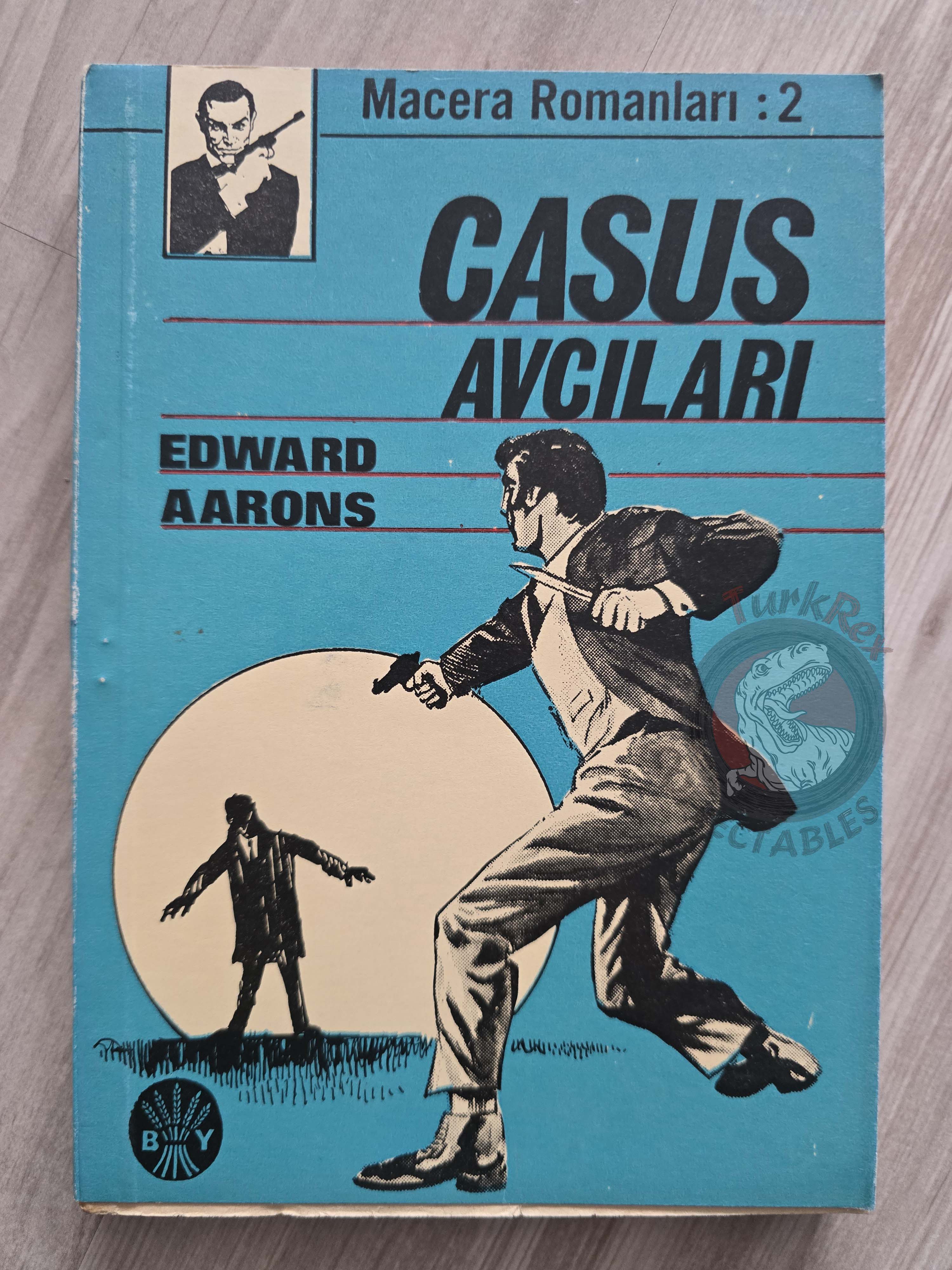 Edward Aarons – Sam Durell Assignment Black Viking 1967 1st Turkish Book Turkey